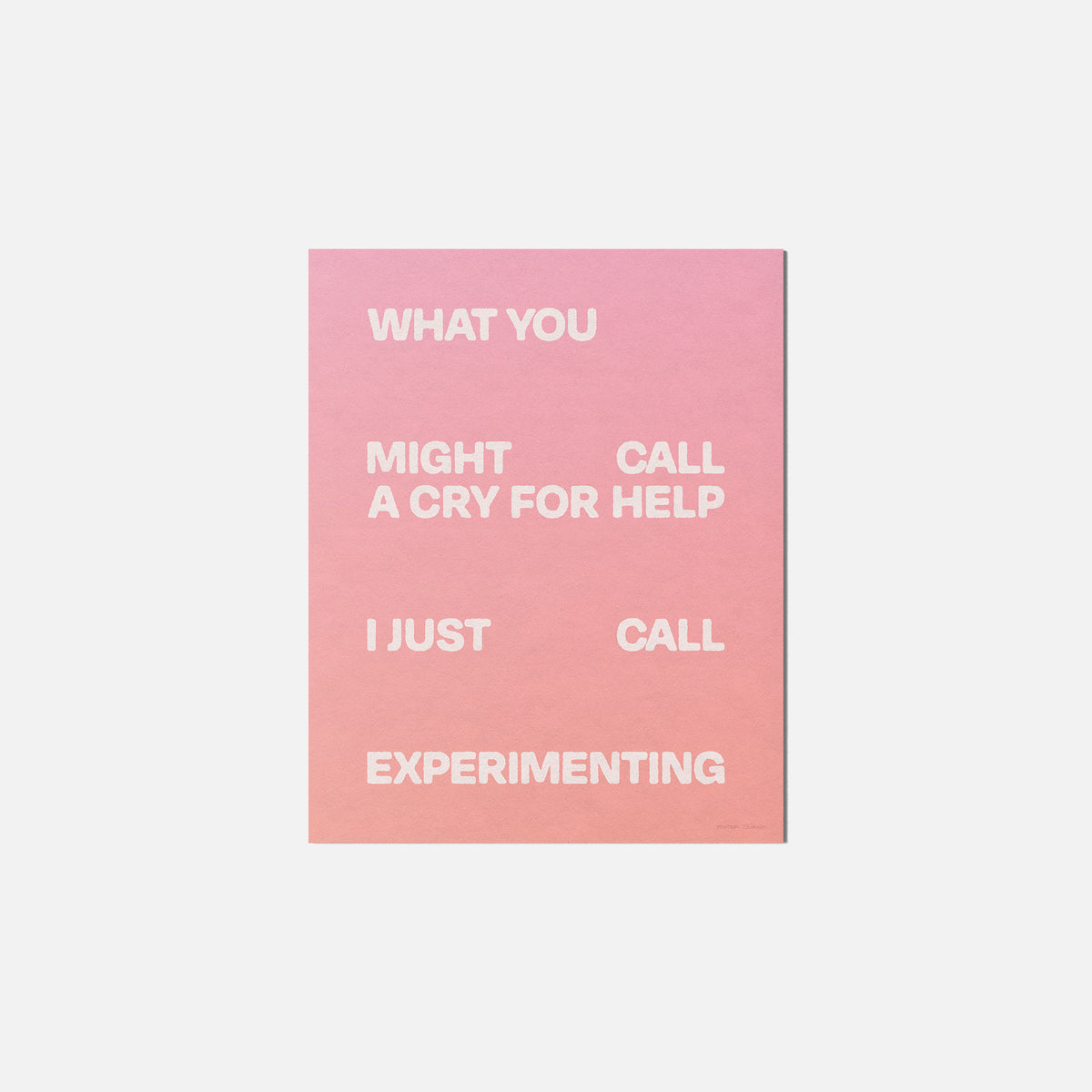 CRY PRINT