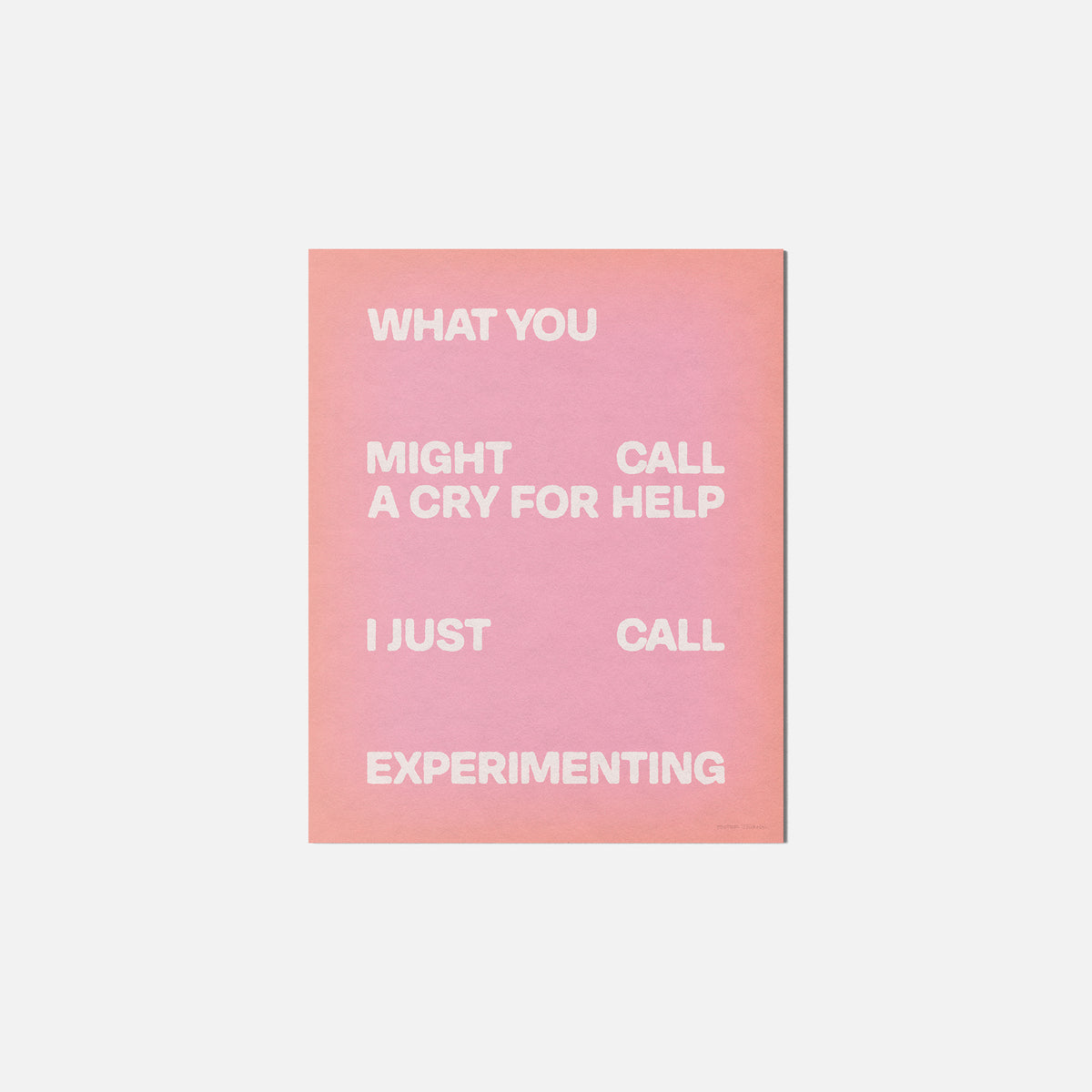 CRY PRINT