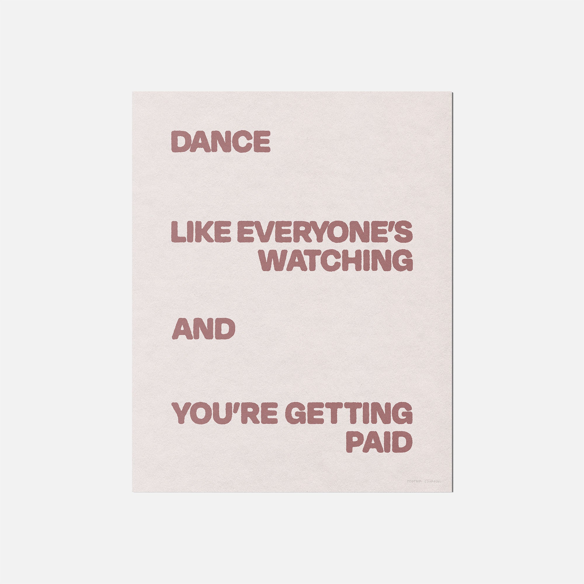 DANCE PRINT