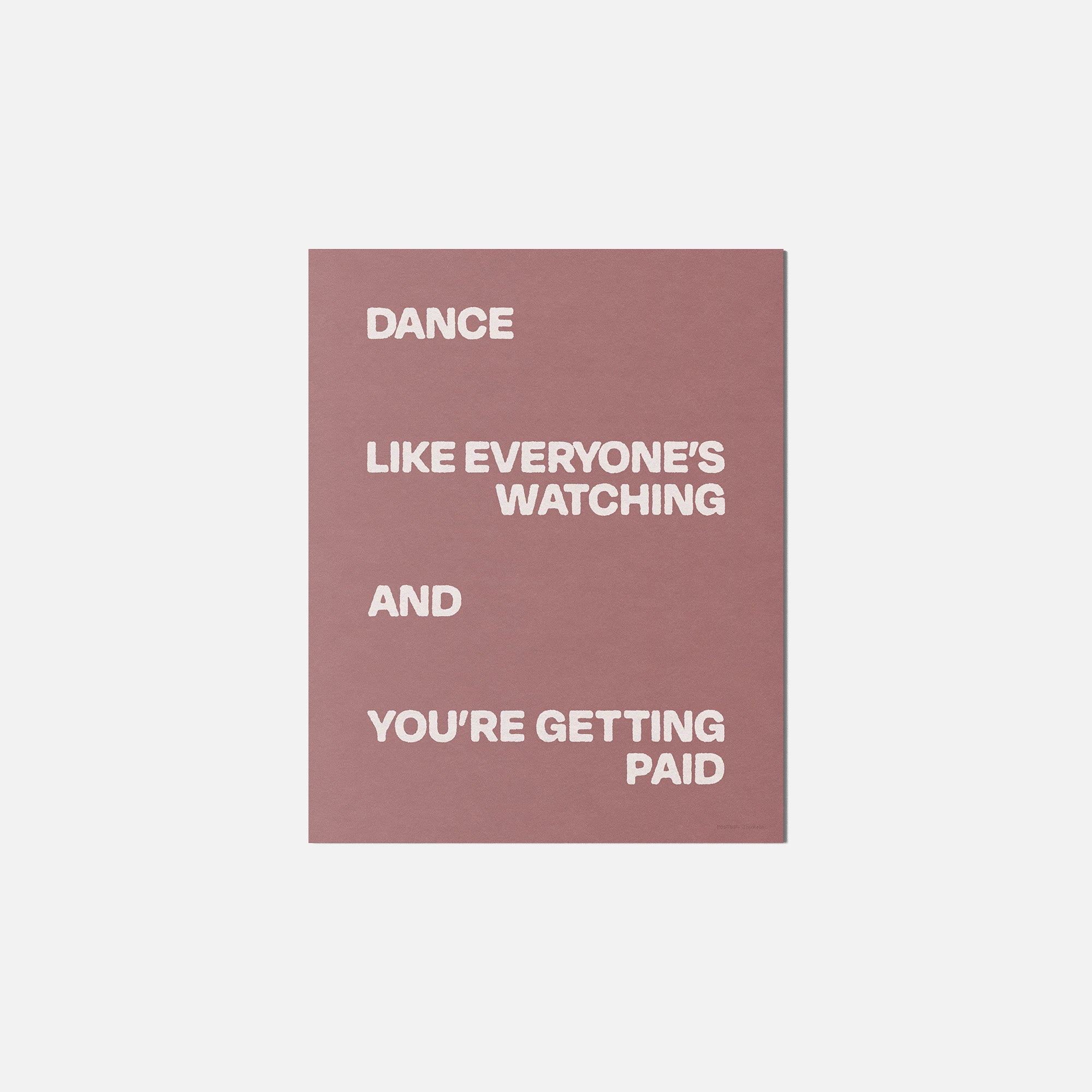 DANCE PRINT
