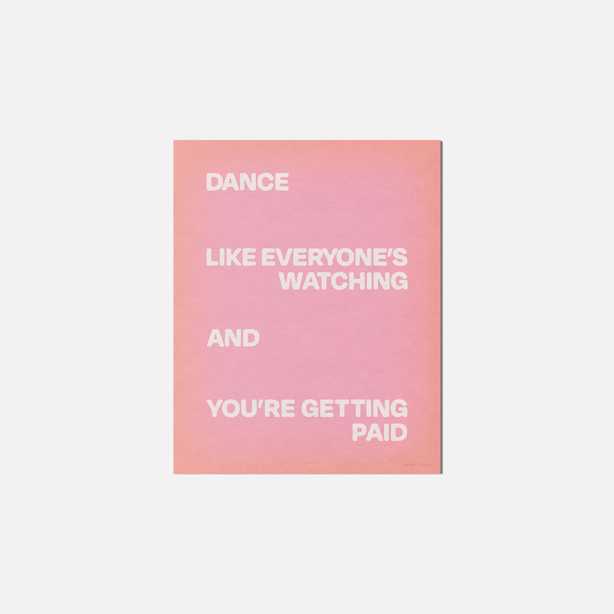 DANCE PRINT
