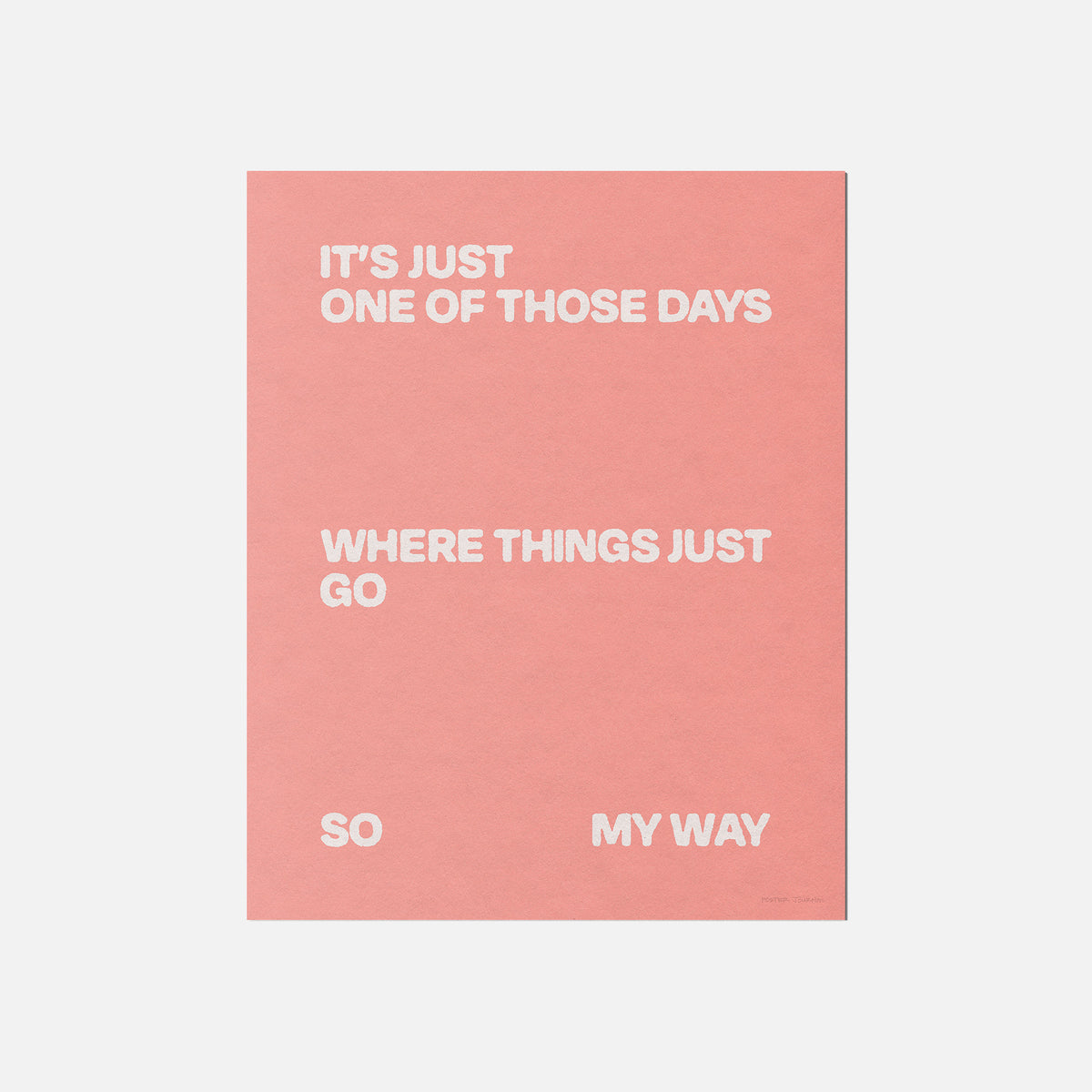DAYS PRINT
