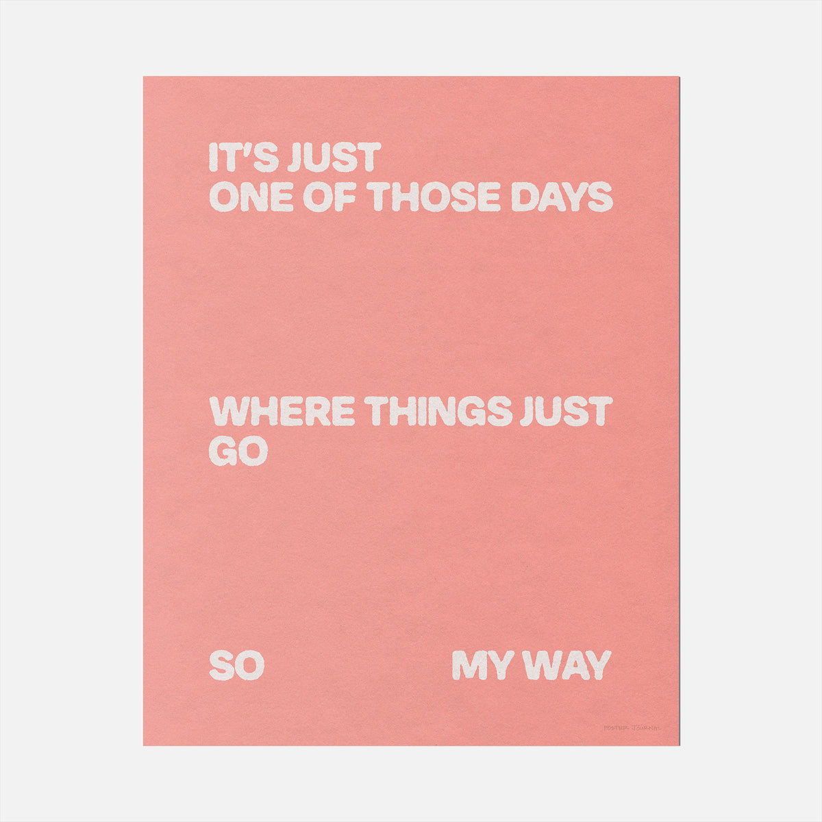 DAYS PRINT
