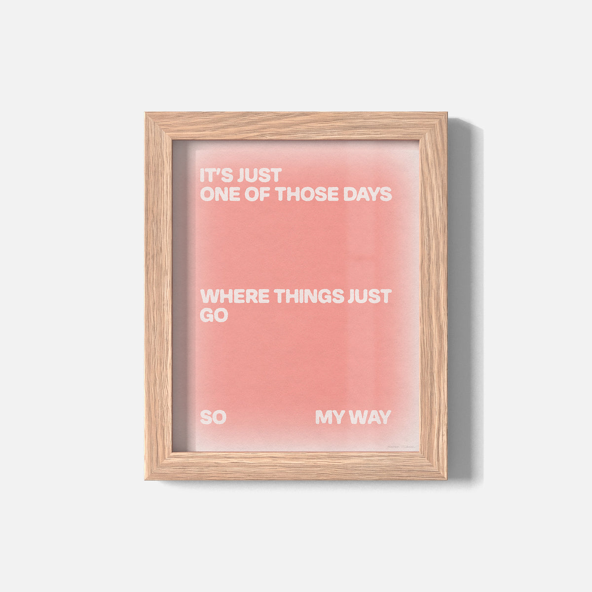 DAYS PRINT