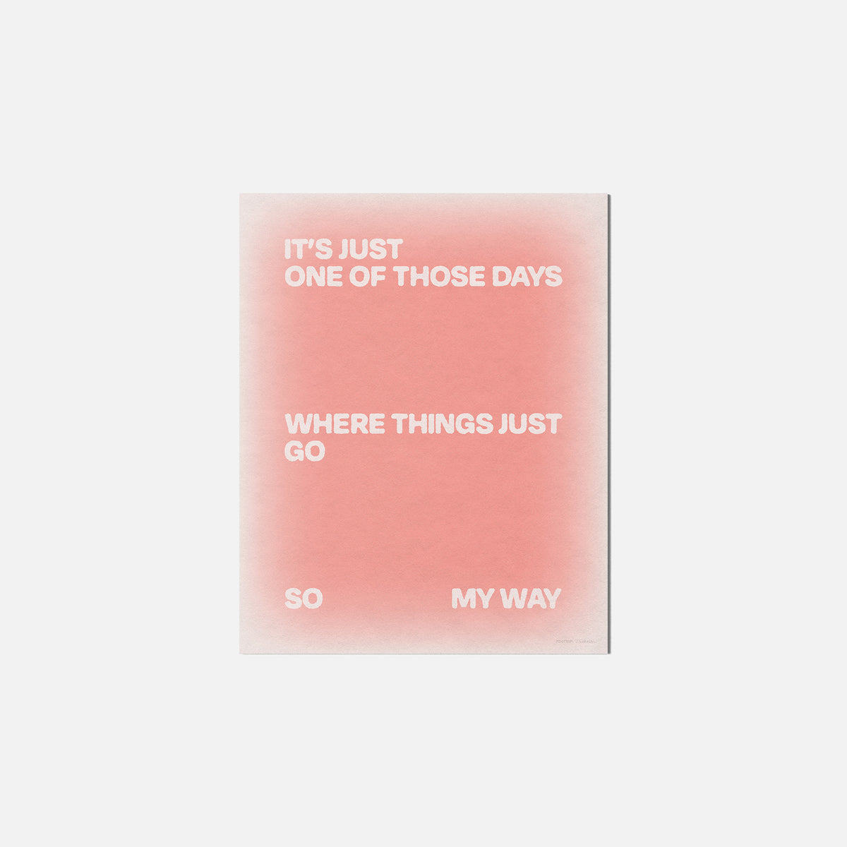 DAYS PRINT