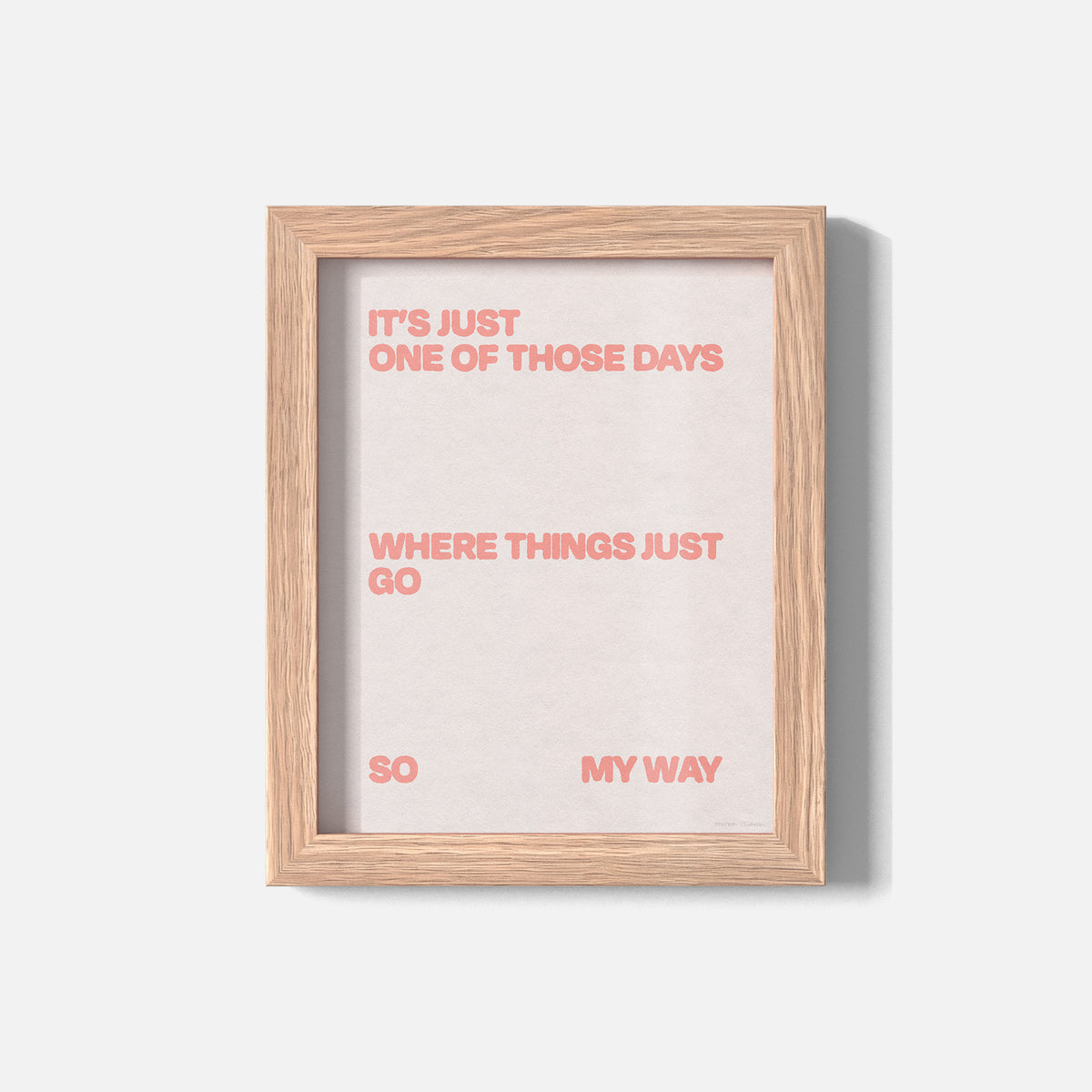 DAYS PRINT