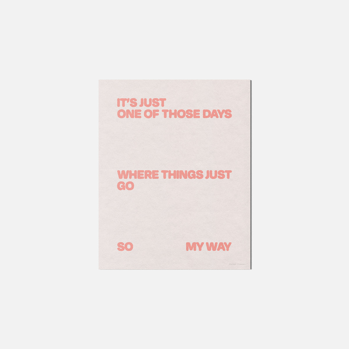 DAYS PRINT