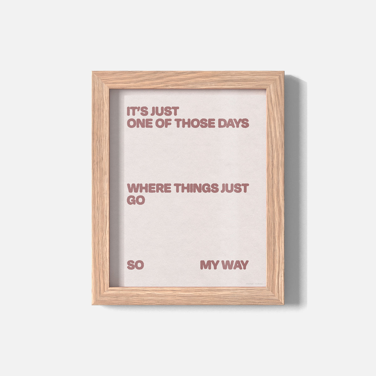 DAYS PRINT