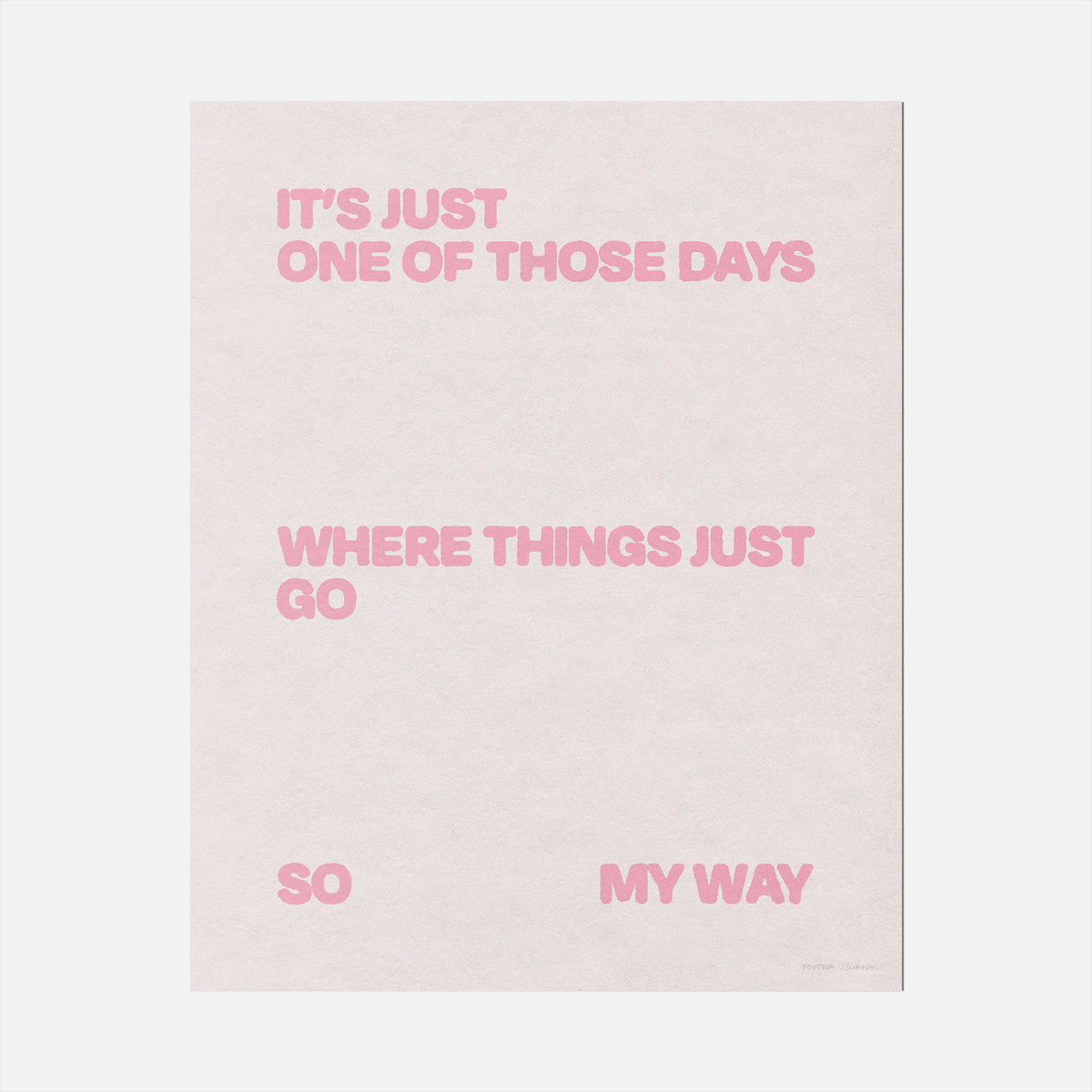 DAYS PRINT