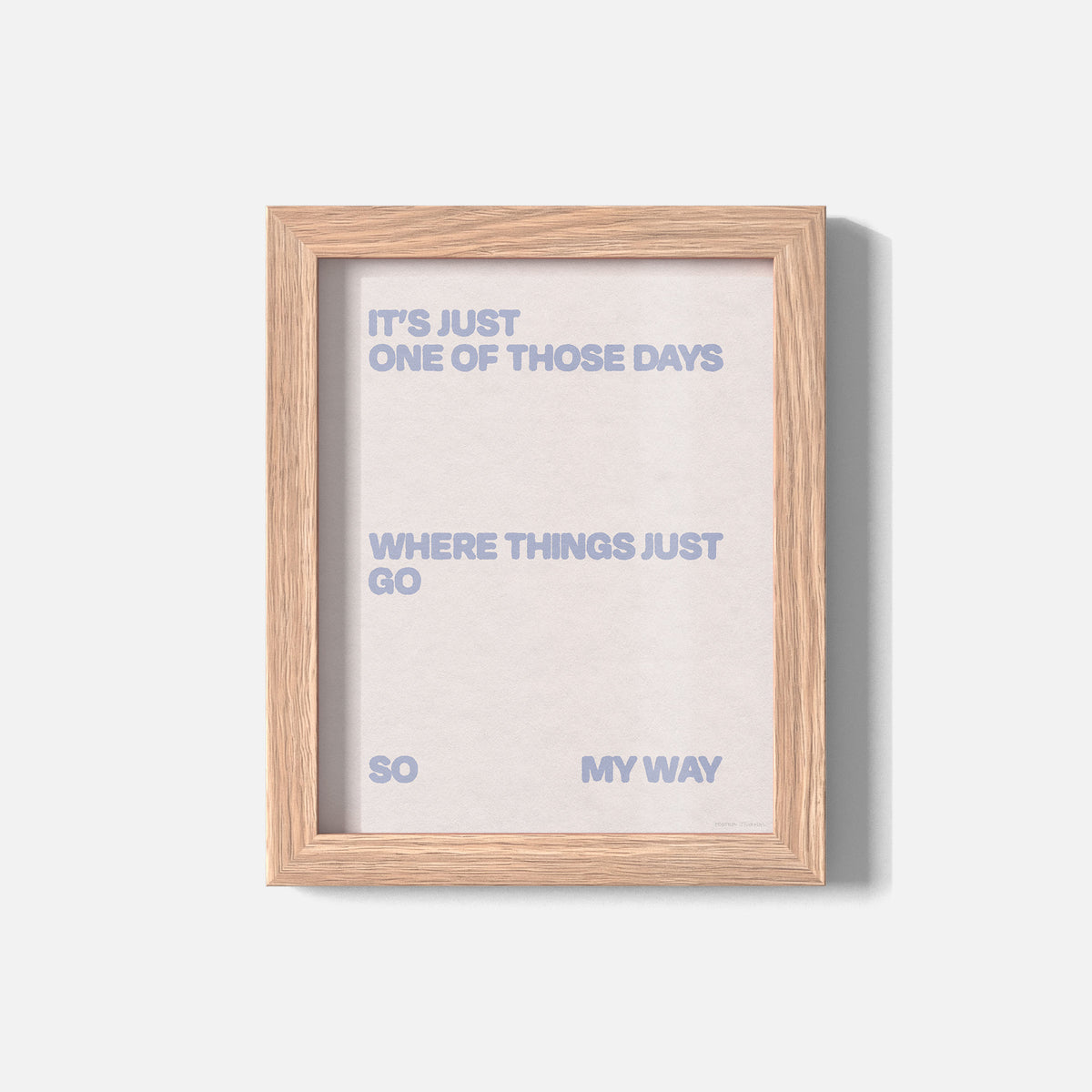 DAYS PRINT