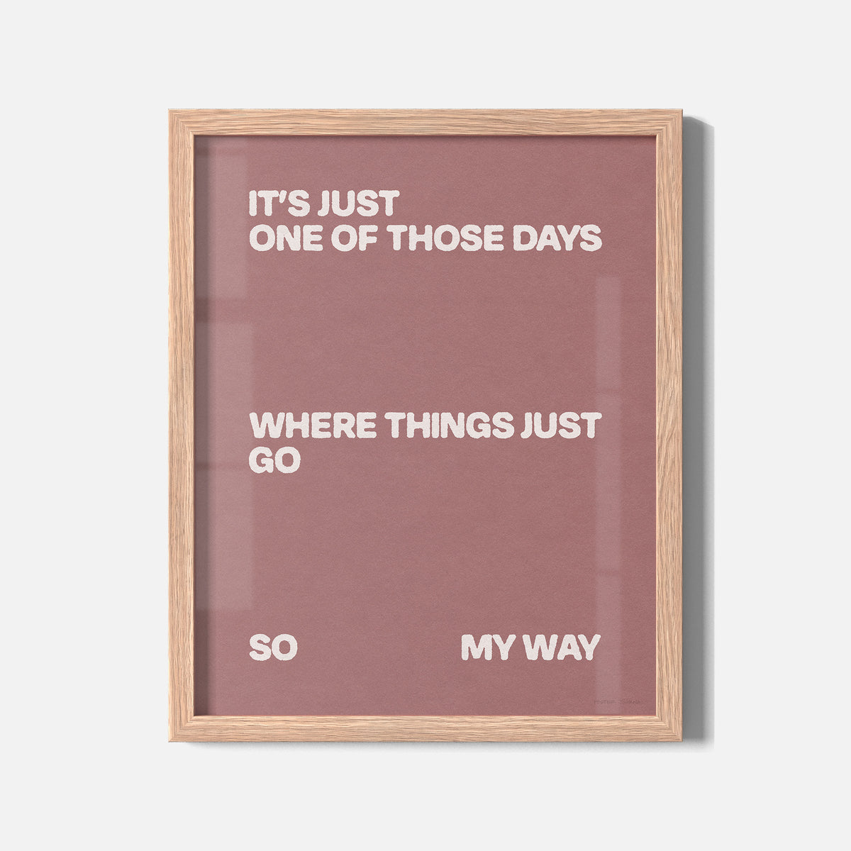 DAYS PRINT