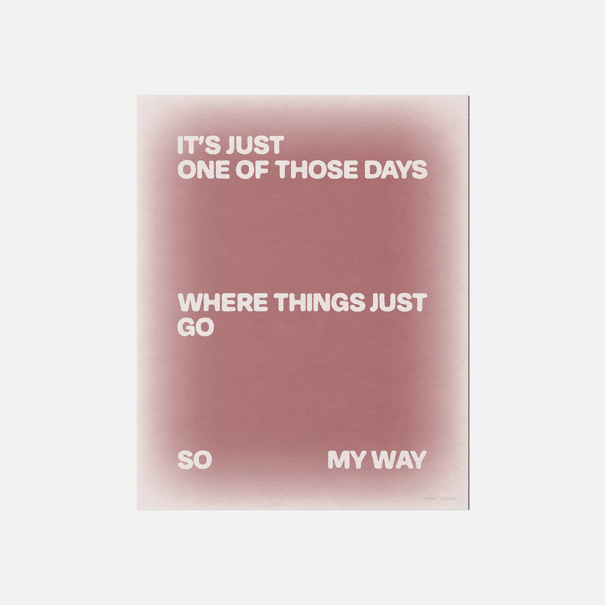 DAYS PRINT