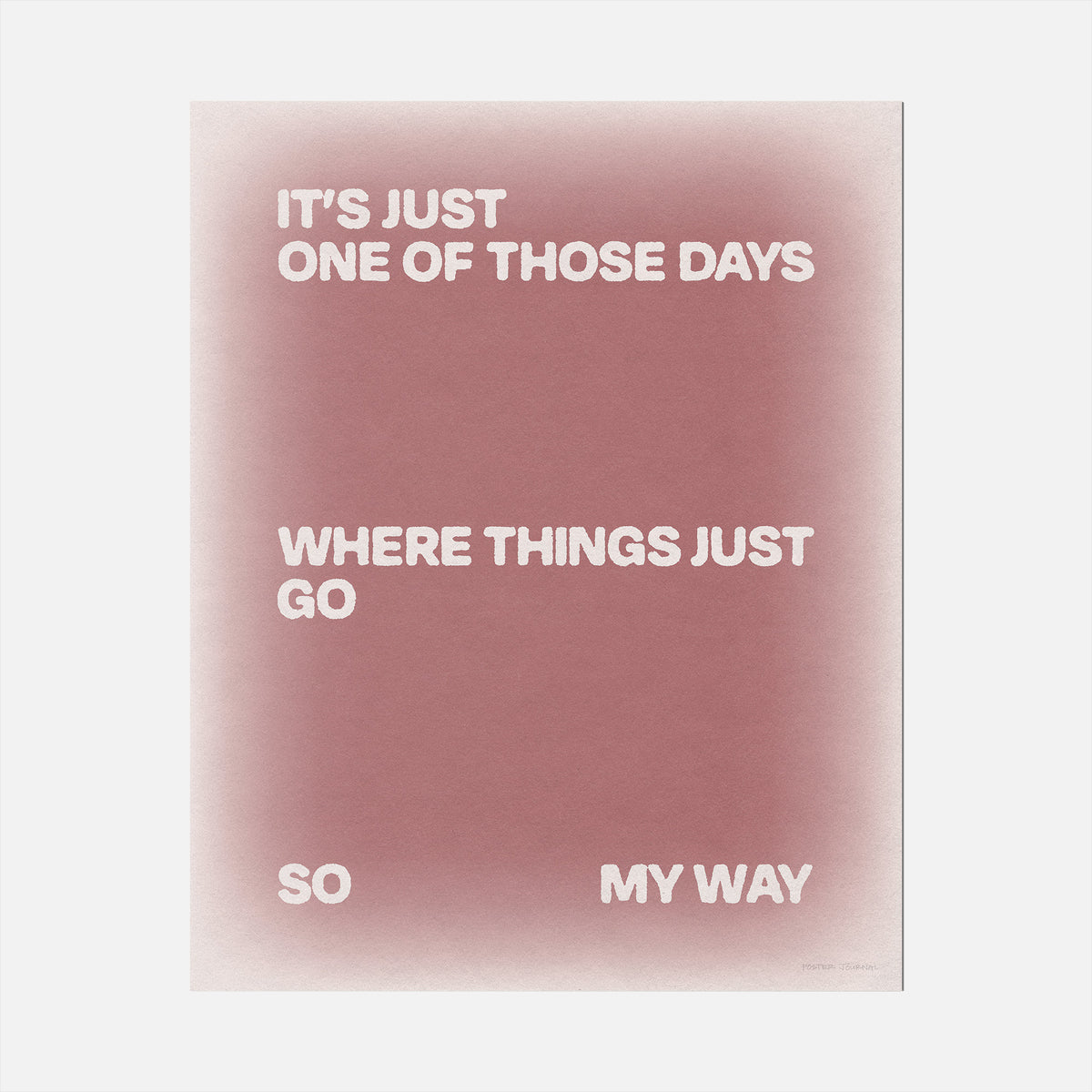 DAYS PRINT