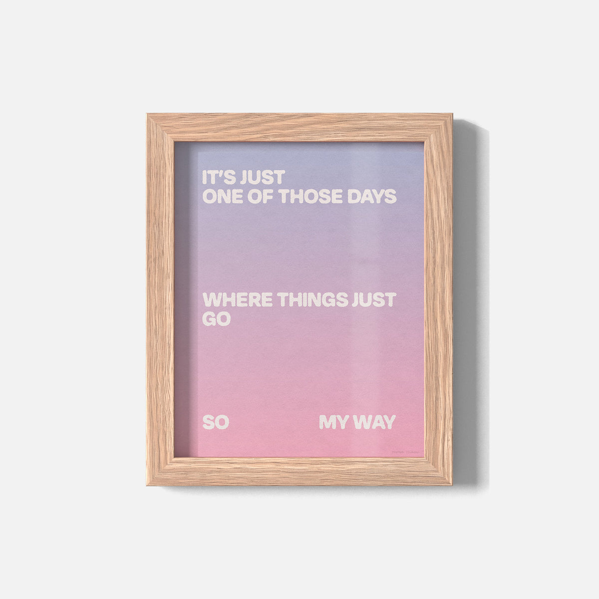 DAYS PRINT