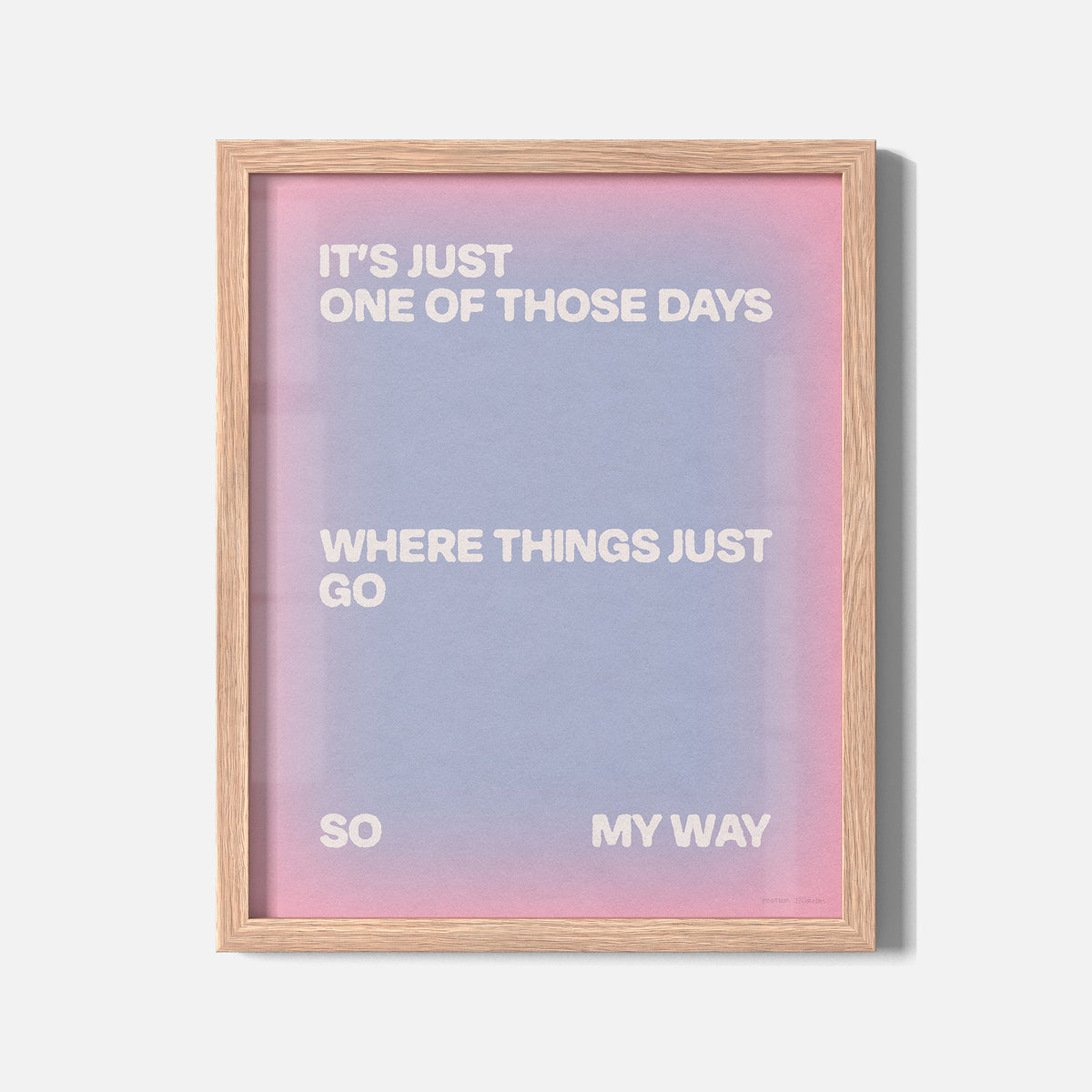 DAYS PRINT
