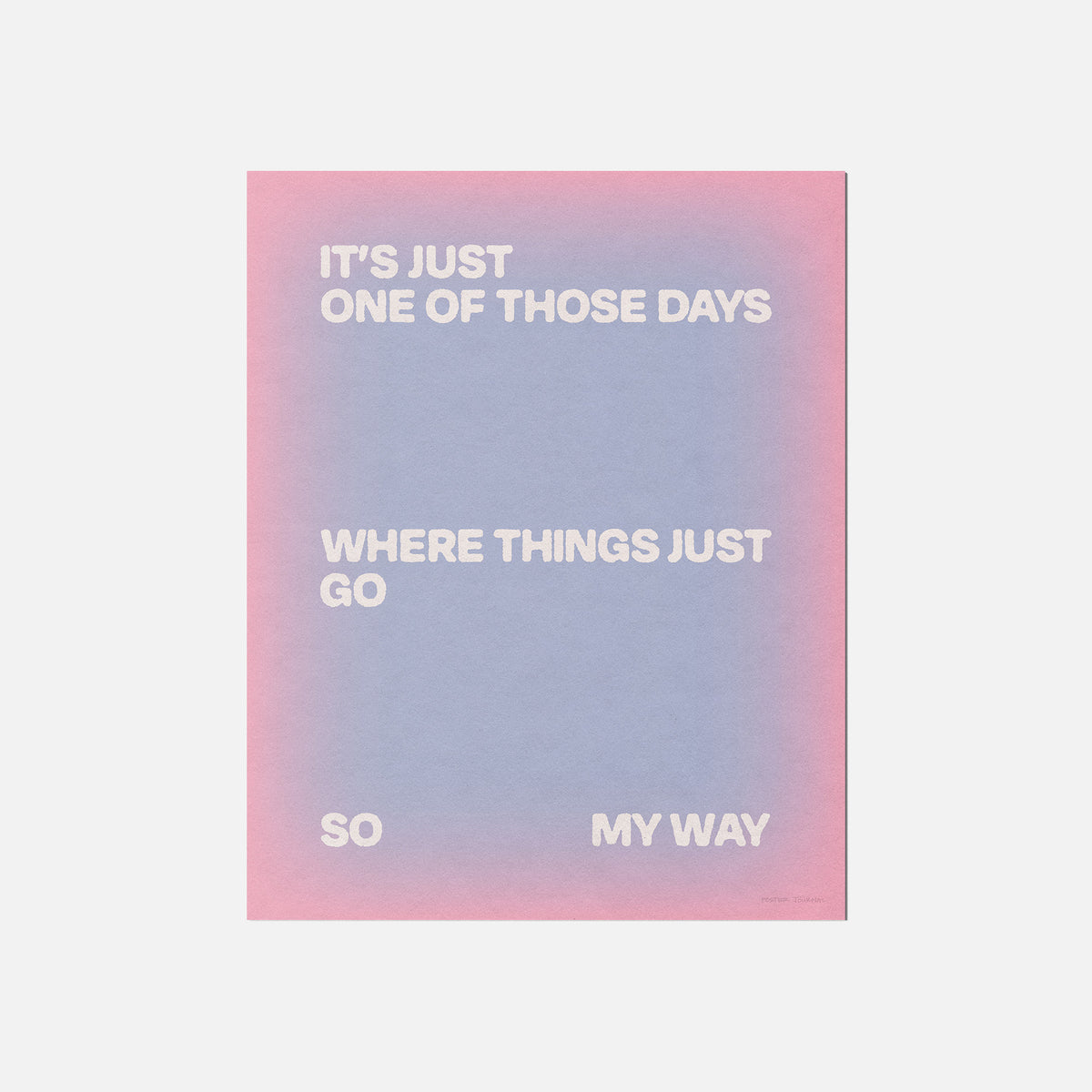 DAYS PRINT