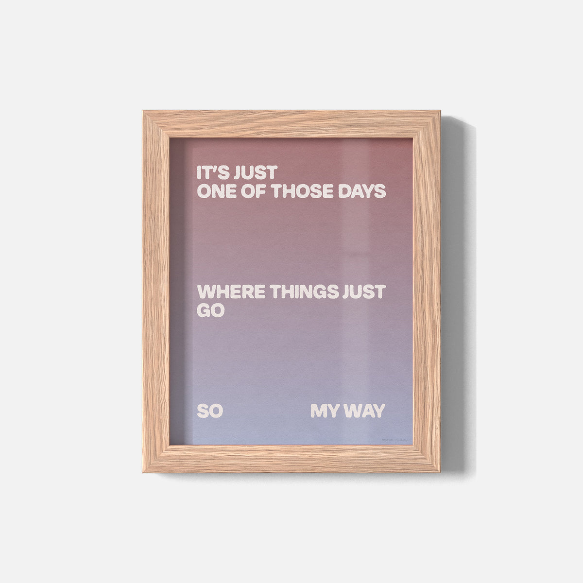 DAYS PRINT