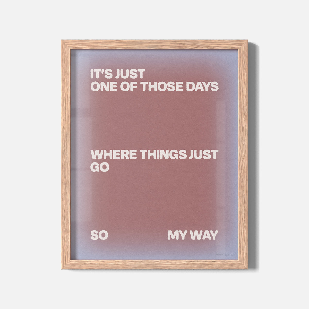 DAYS PRINT