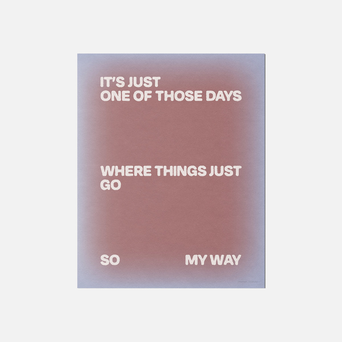 DAYS PRINT