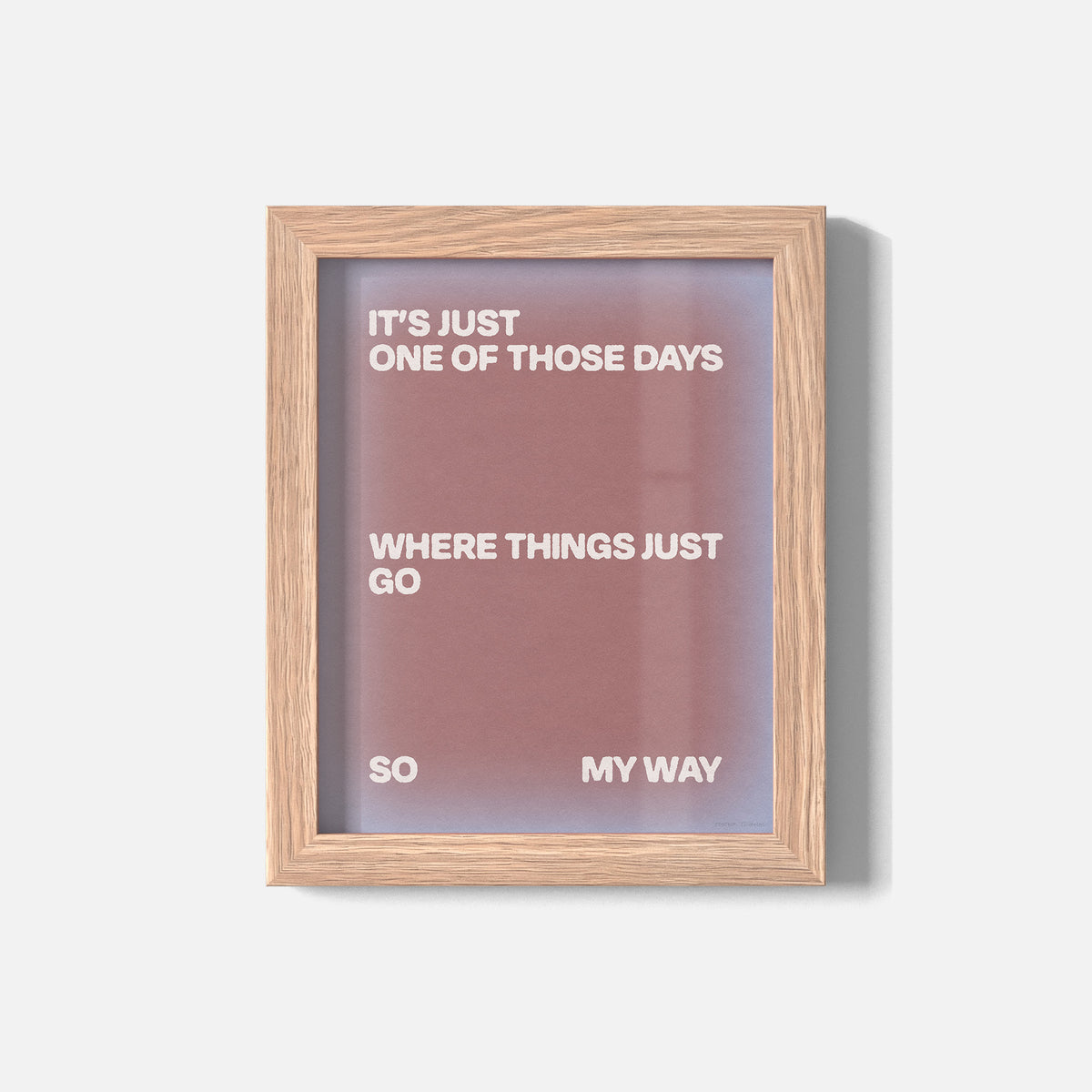 DAYS PRINT