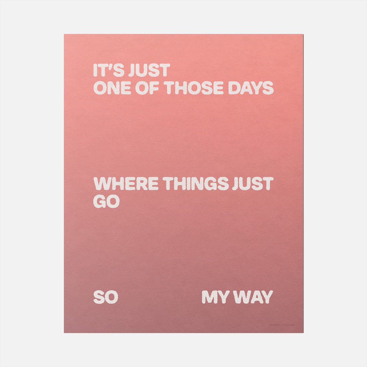 DAYS PRINT