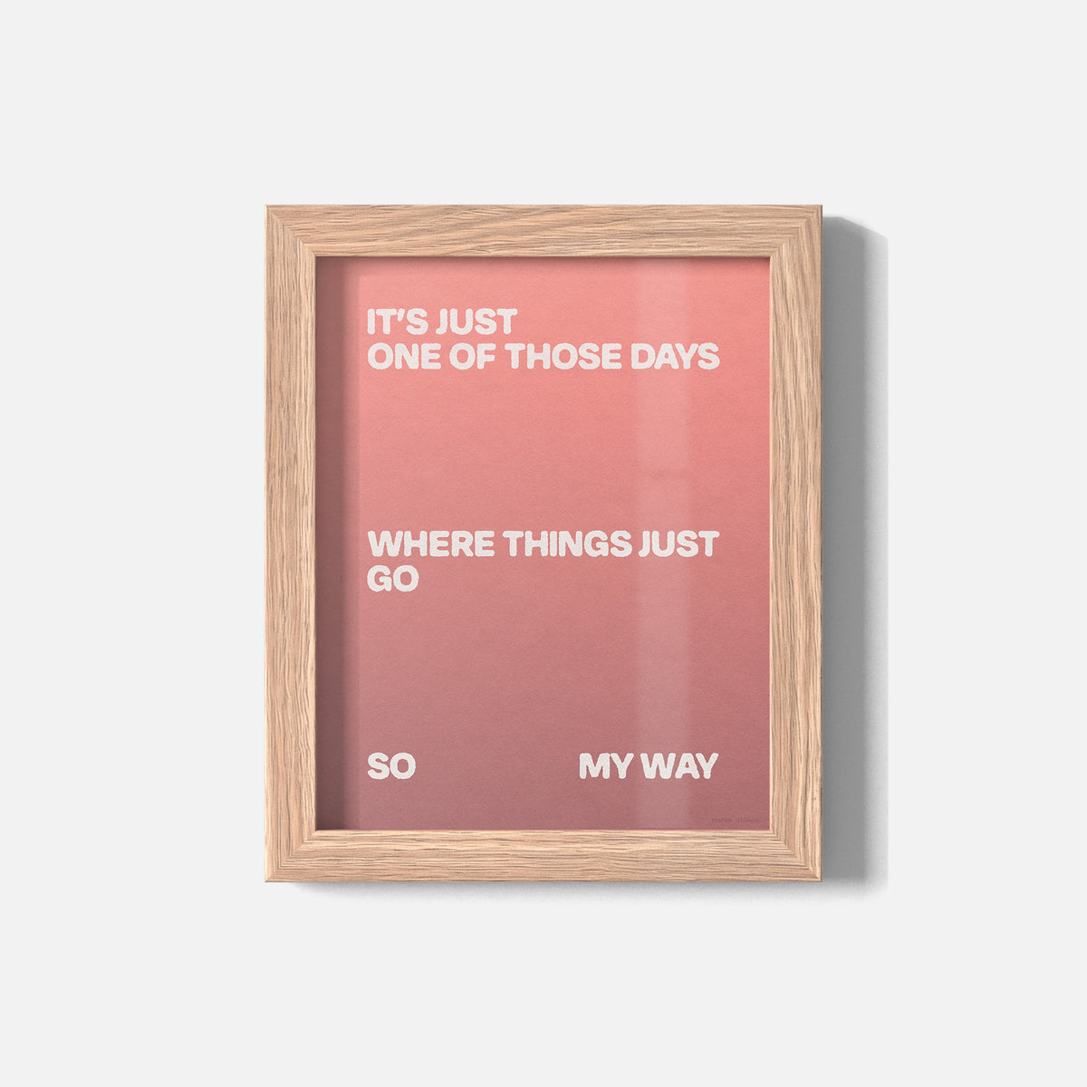DAYS PRINT