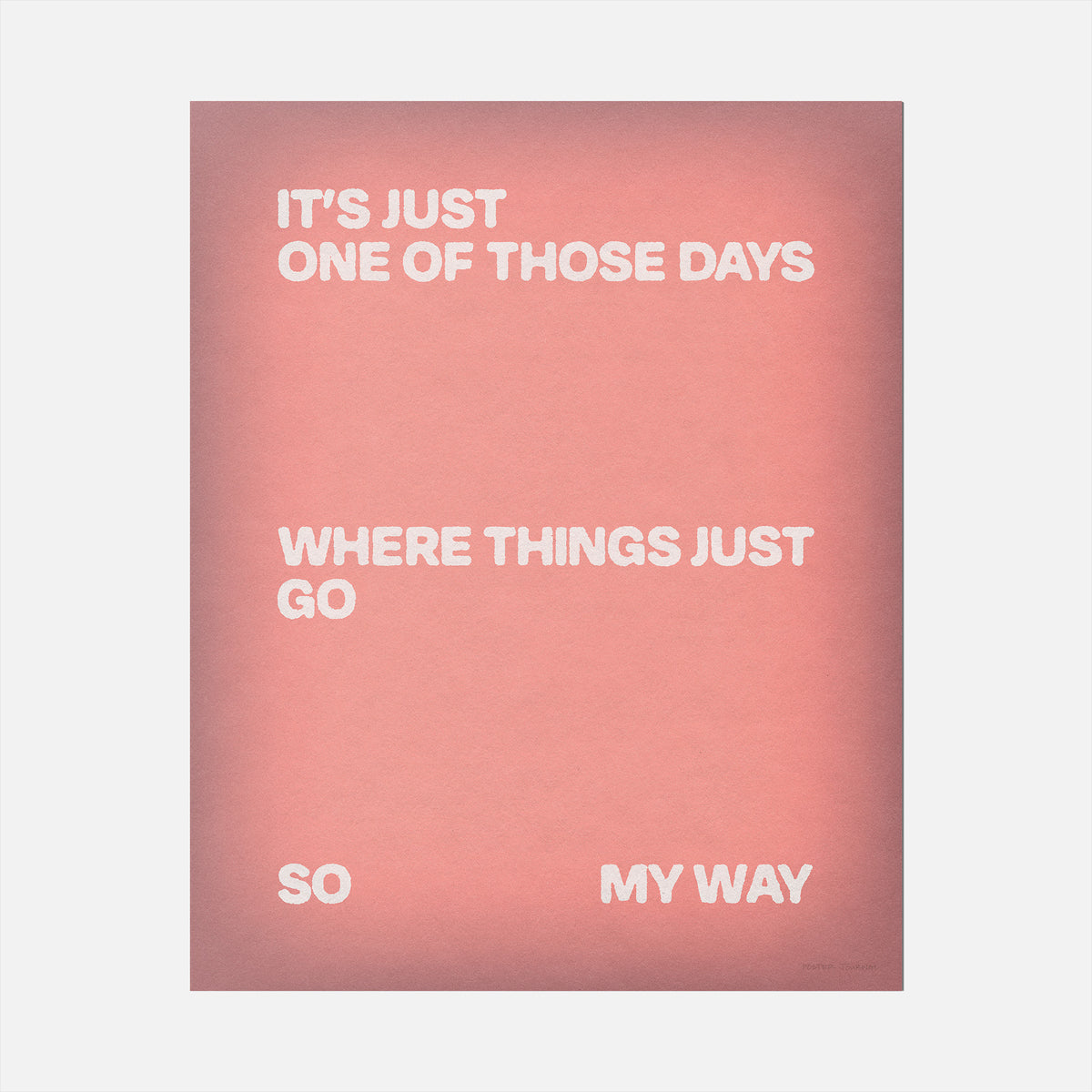 DAYS PRINT