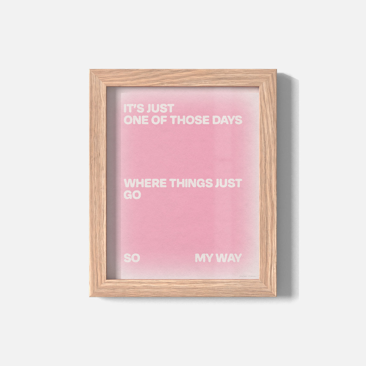 DAYS PRINT
