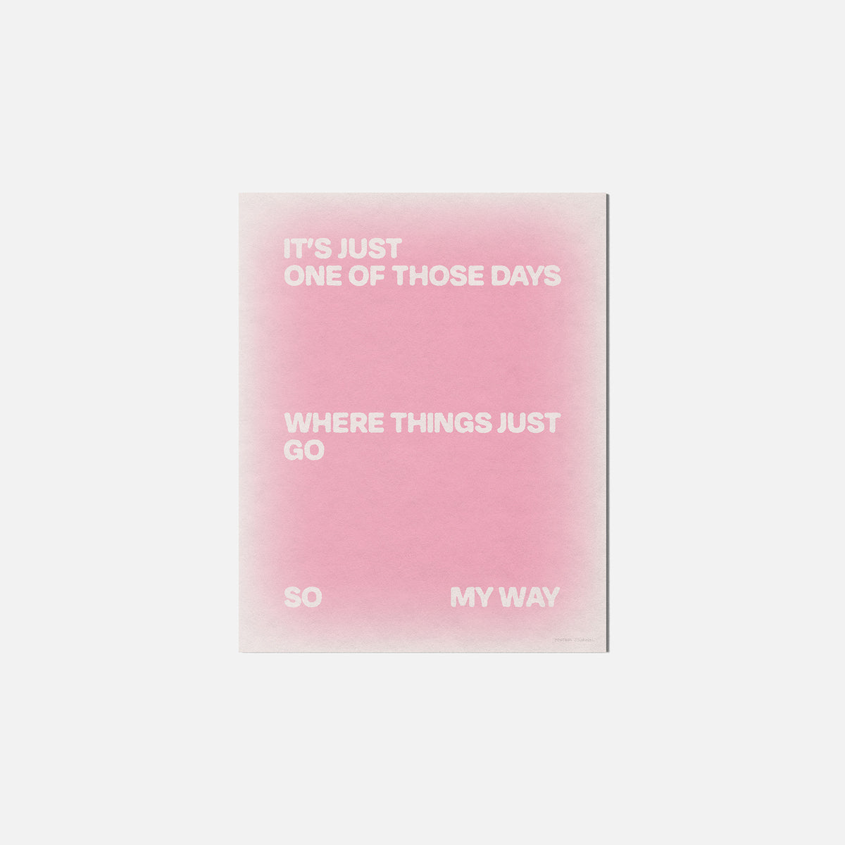 DAYS PRINT