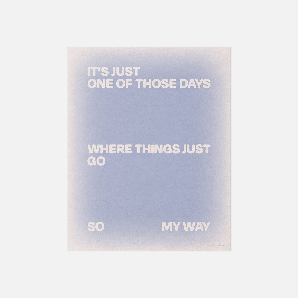 DAYS PRINT