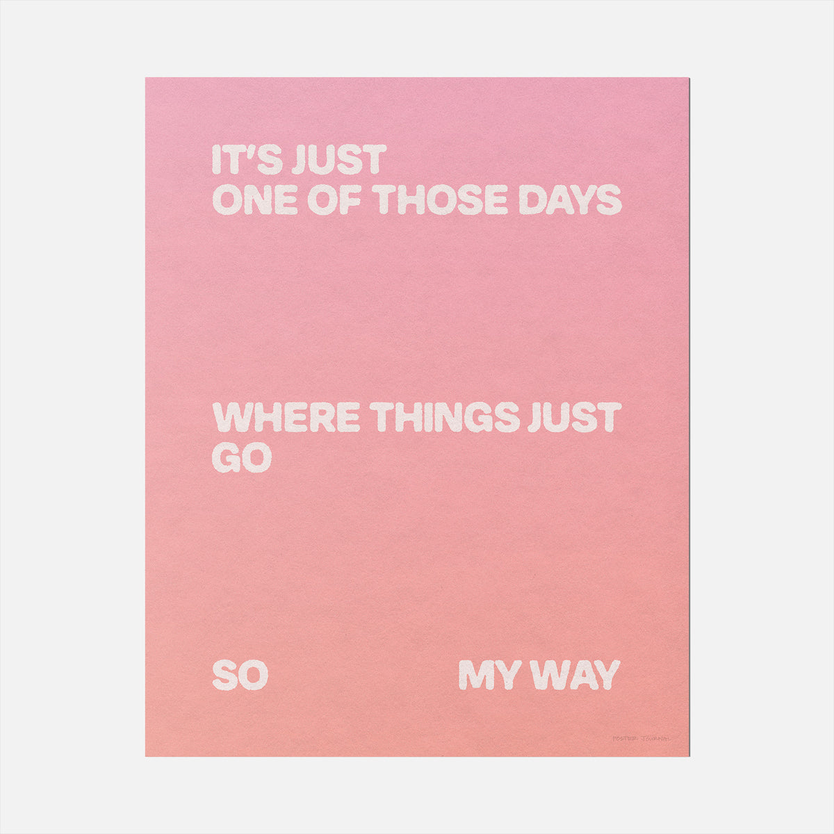 DAYS PRINT