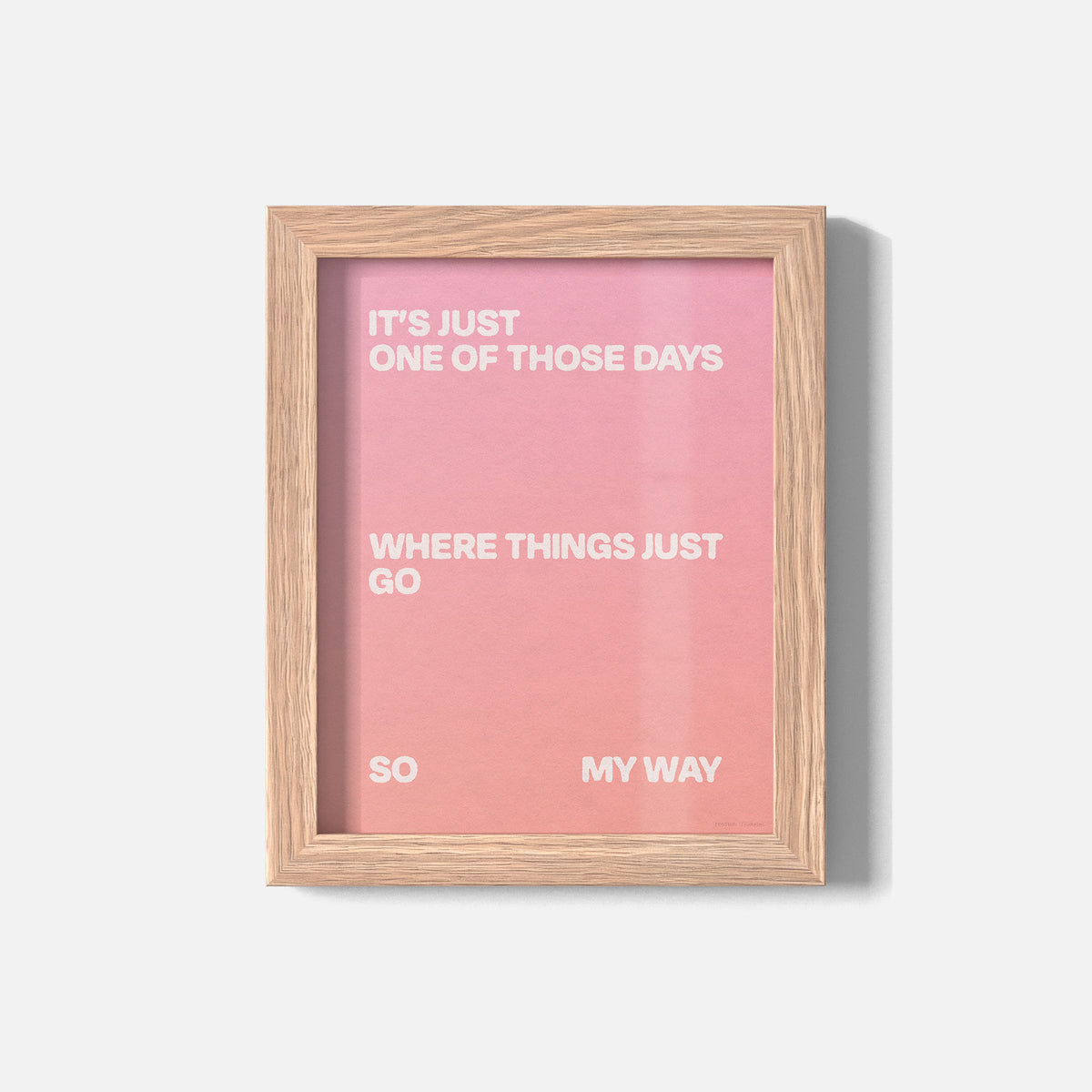 DAYS PRINT