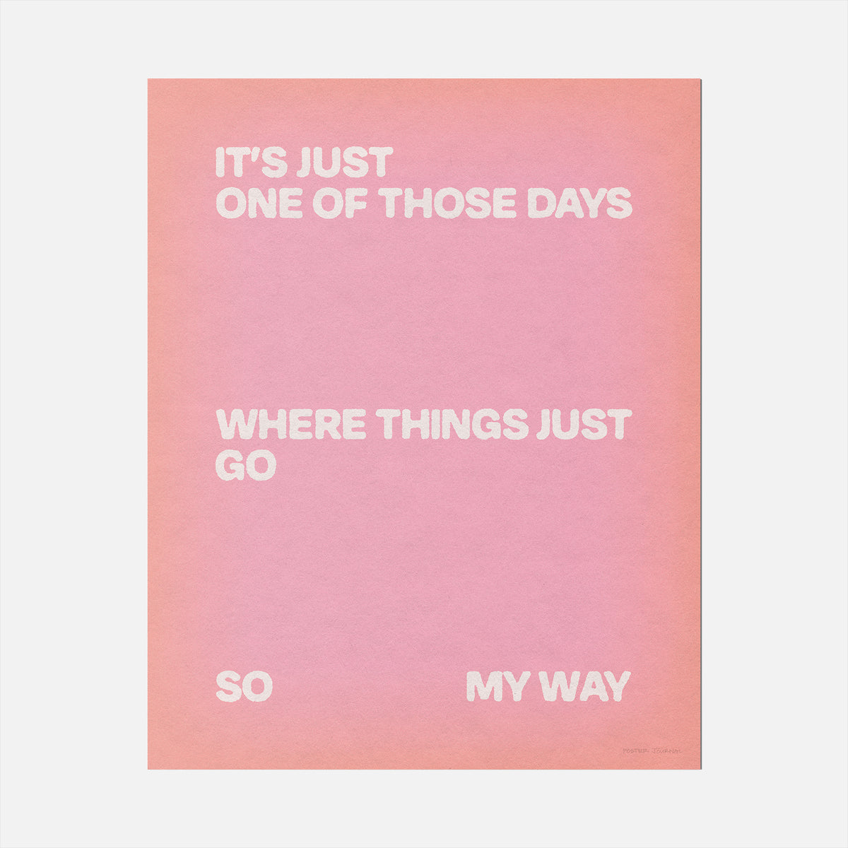 DAYS PRINT