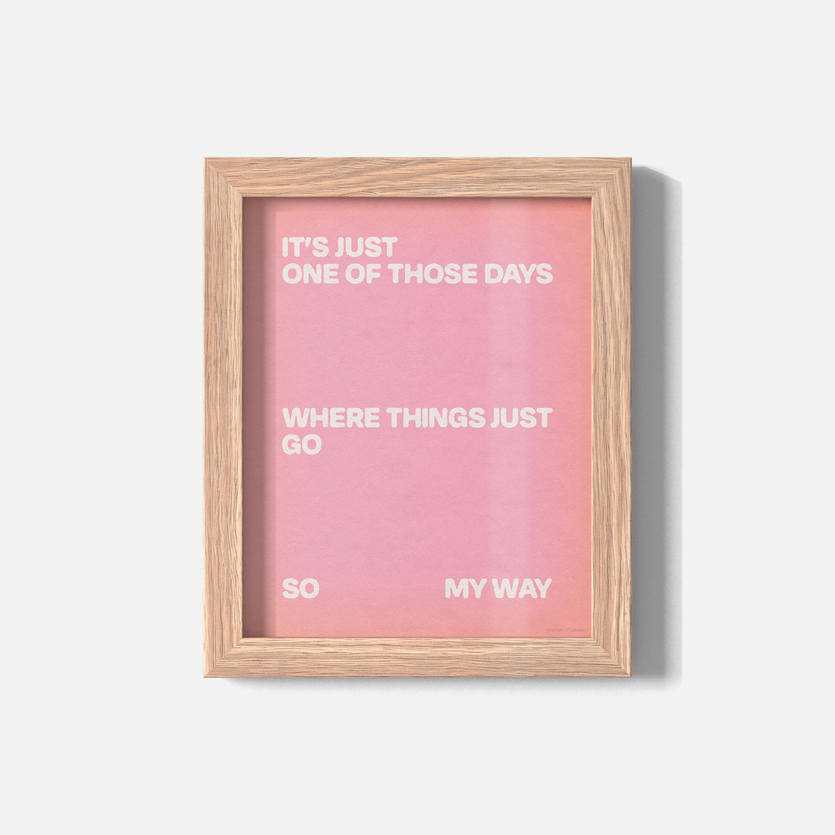 DAYS PRINT