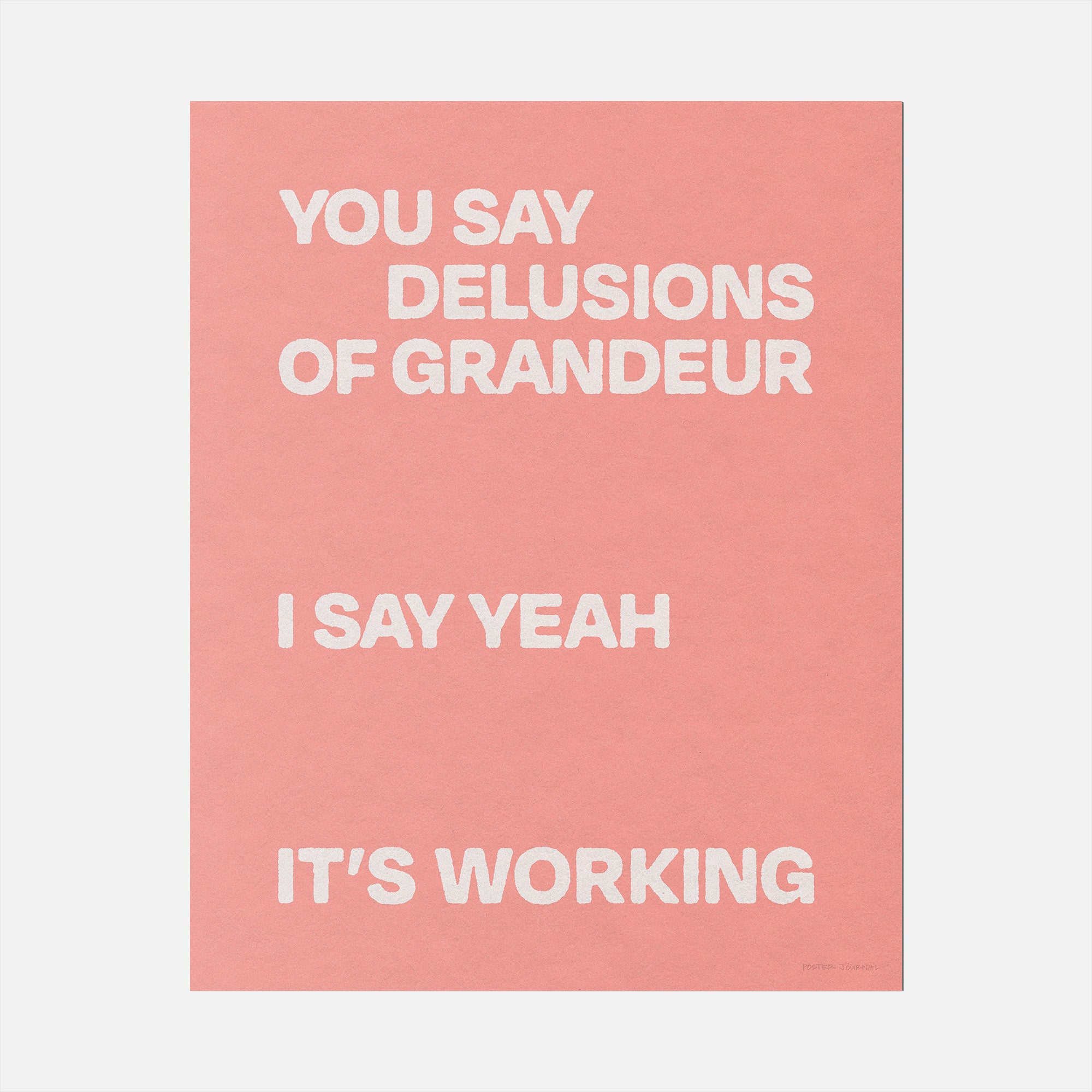 DELUSIONS PRINT