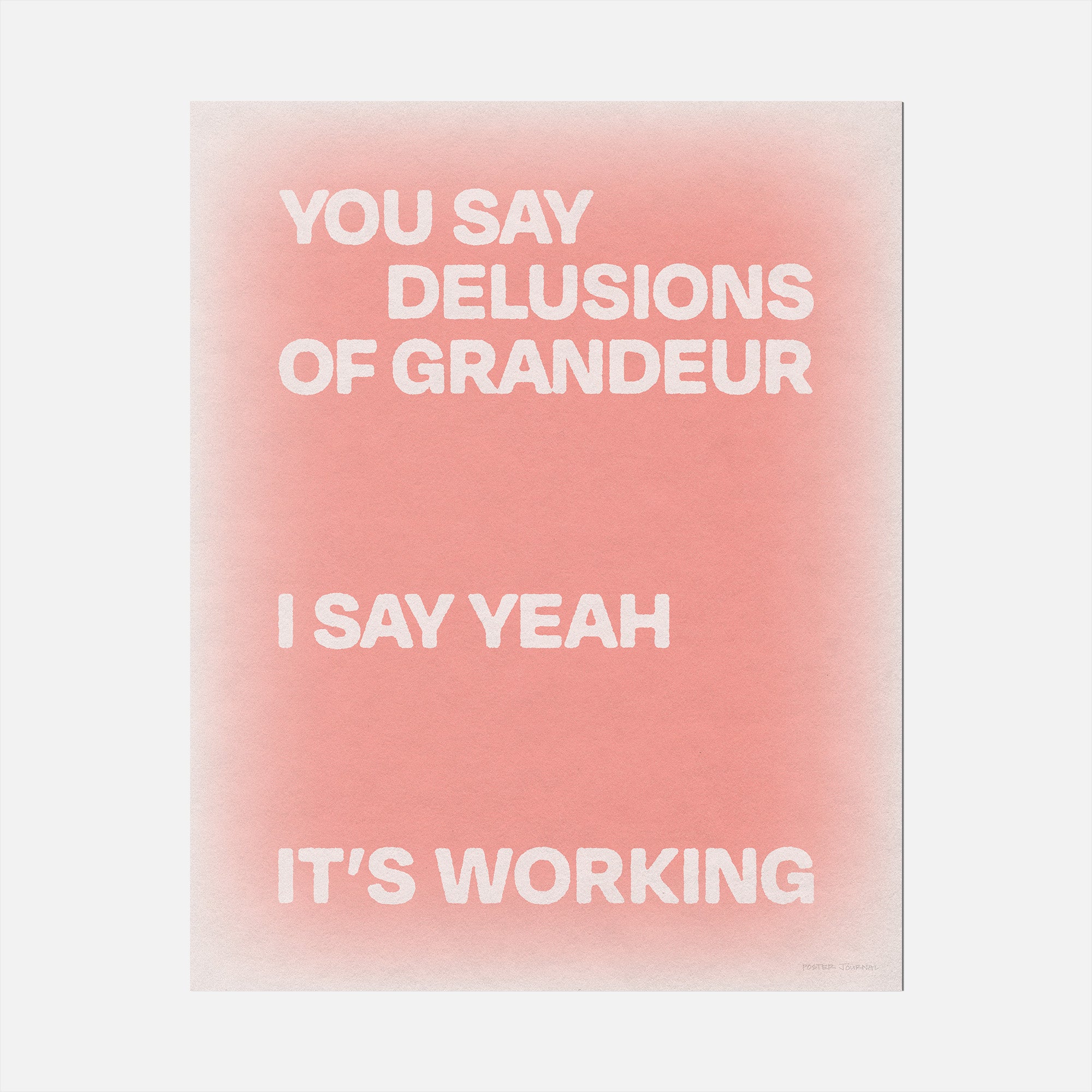DELUSIONS PRINT