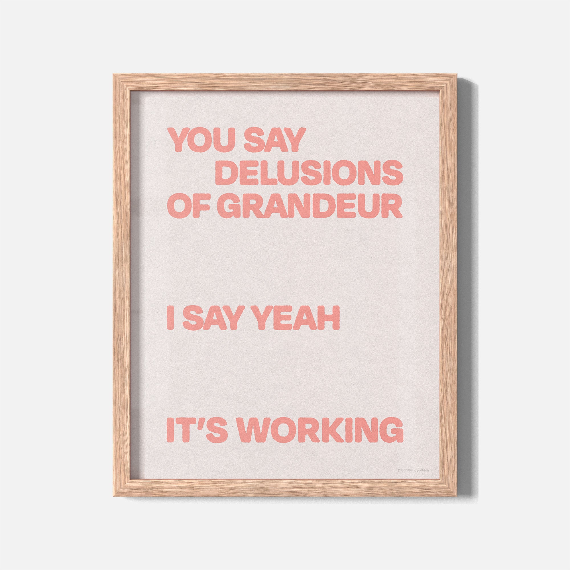 DELUSIONS PRINT