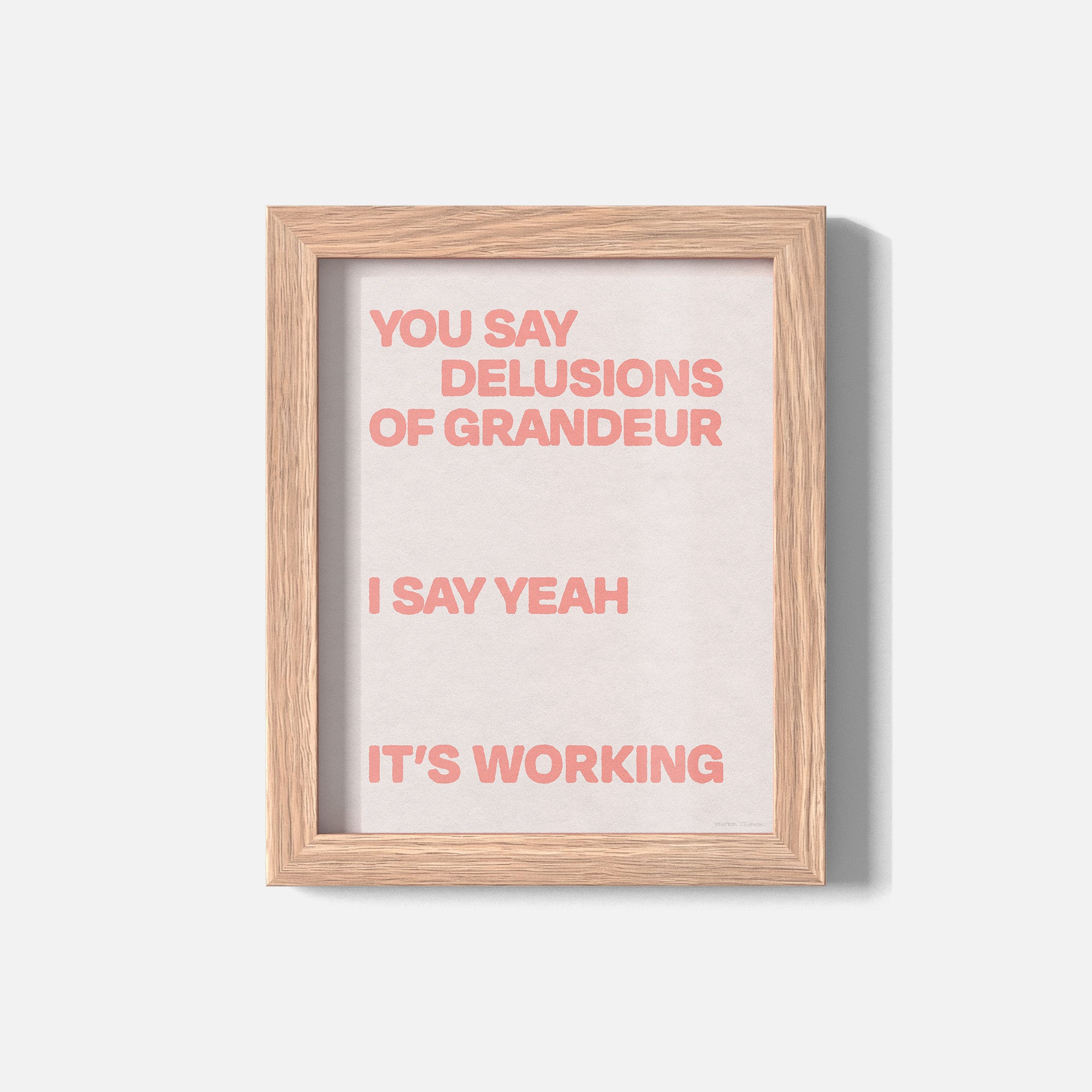 DELUSIONS PRINT