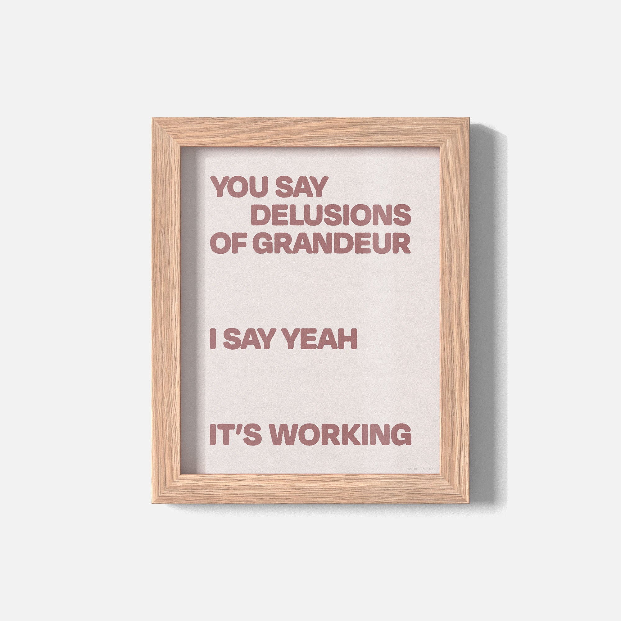 DELUSIONS PRINT
