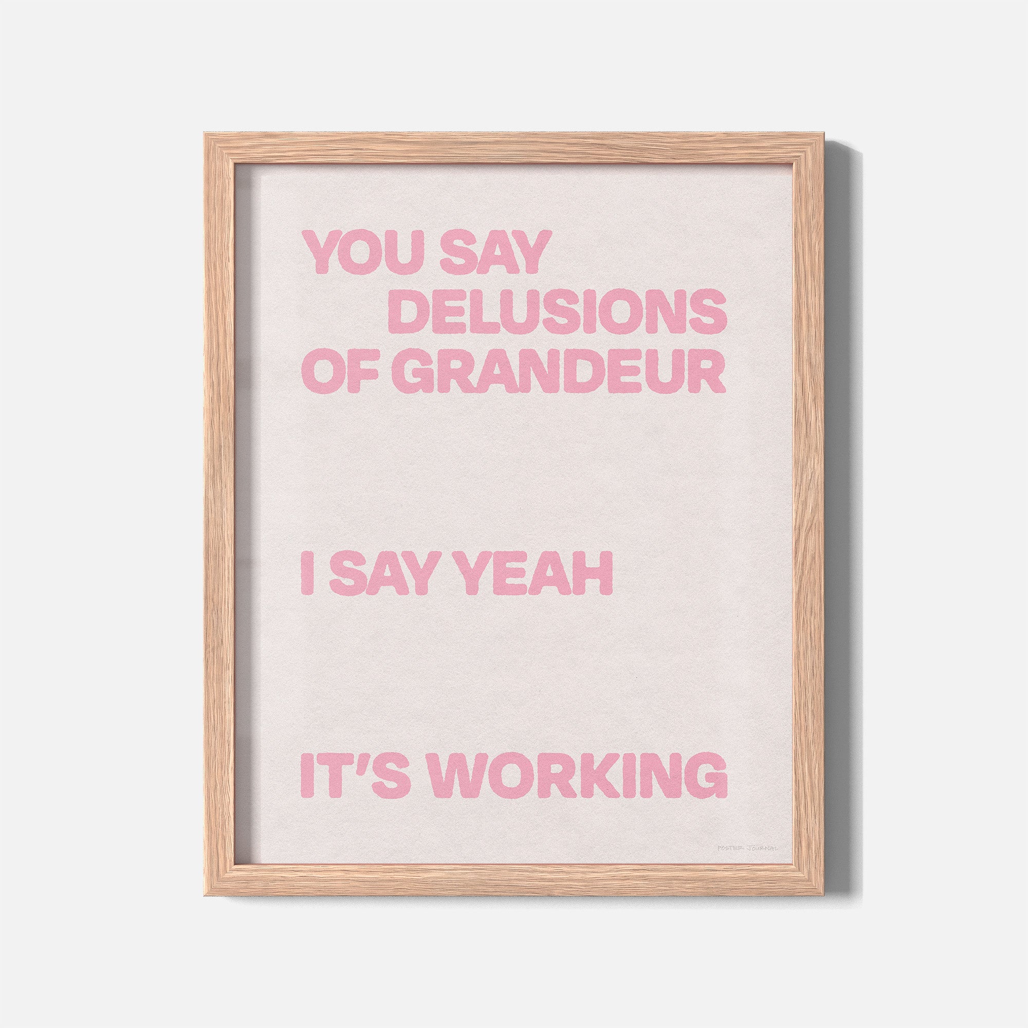 DELUSIONS PRINT