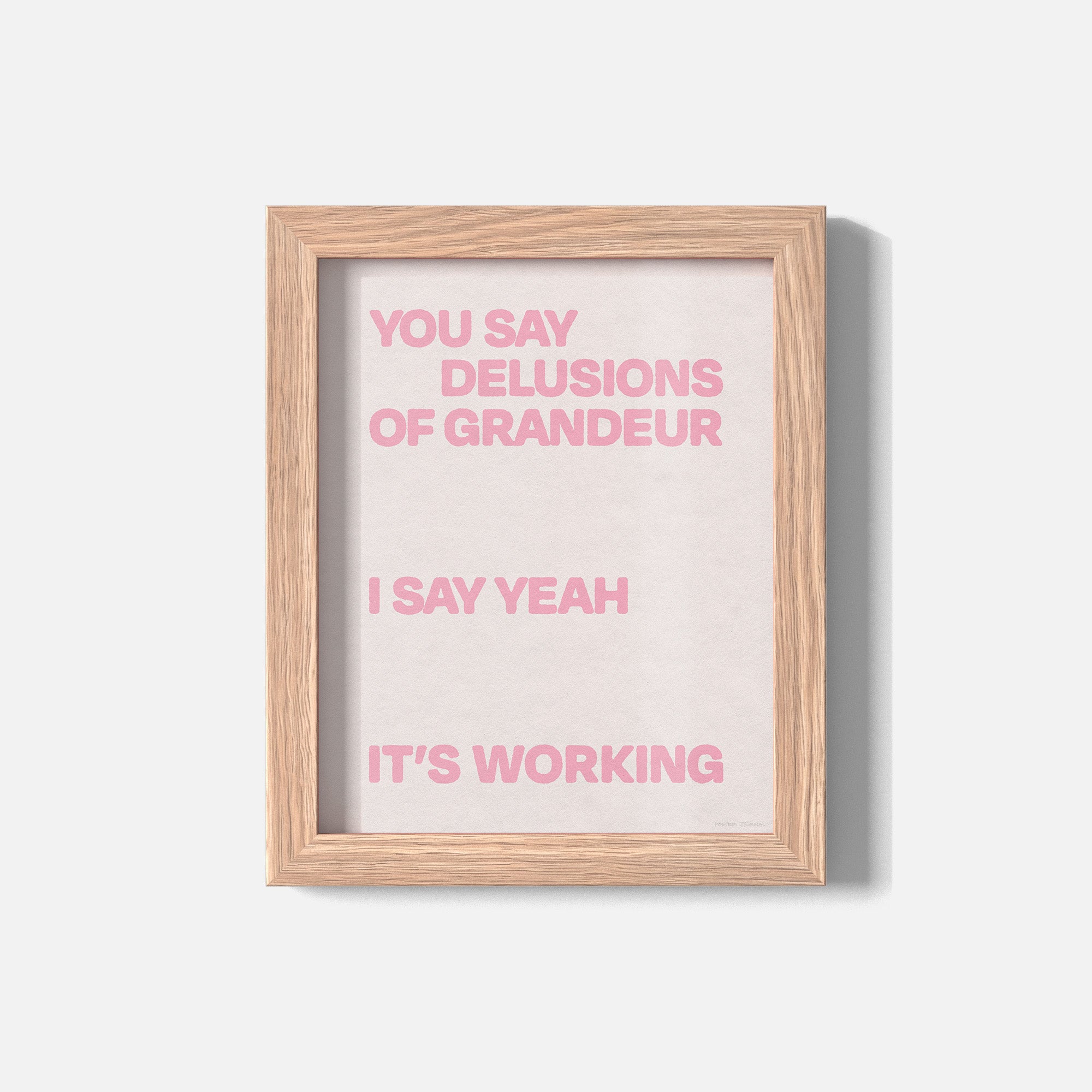 DELUSIONS PRINT
