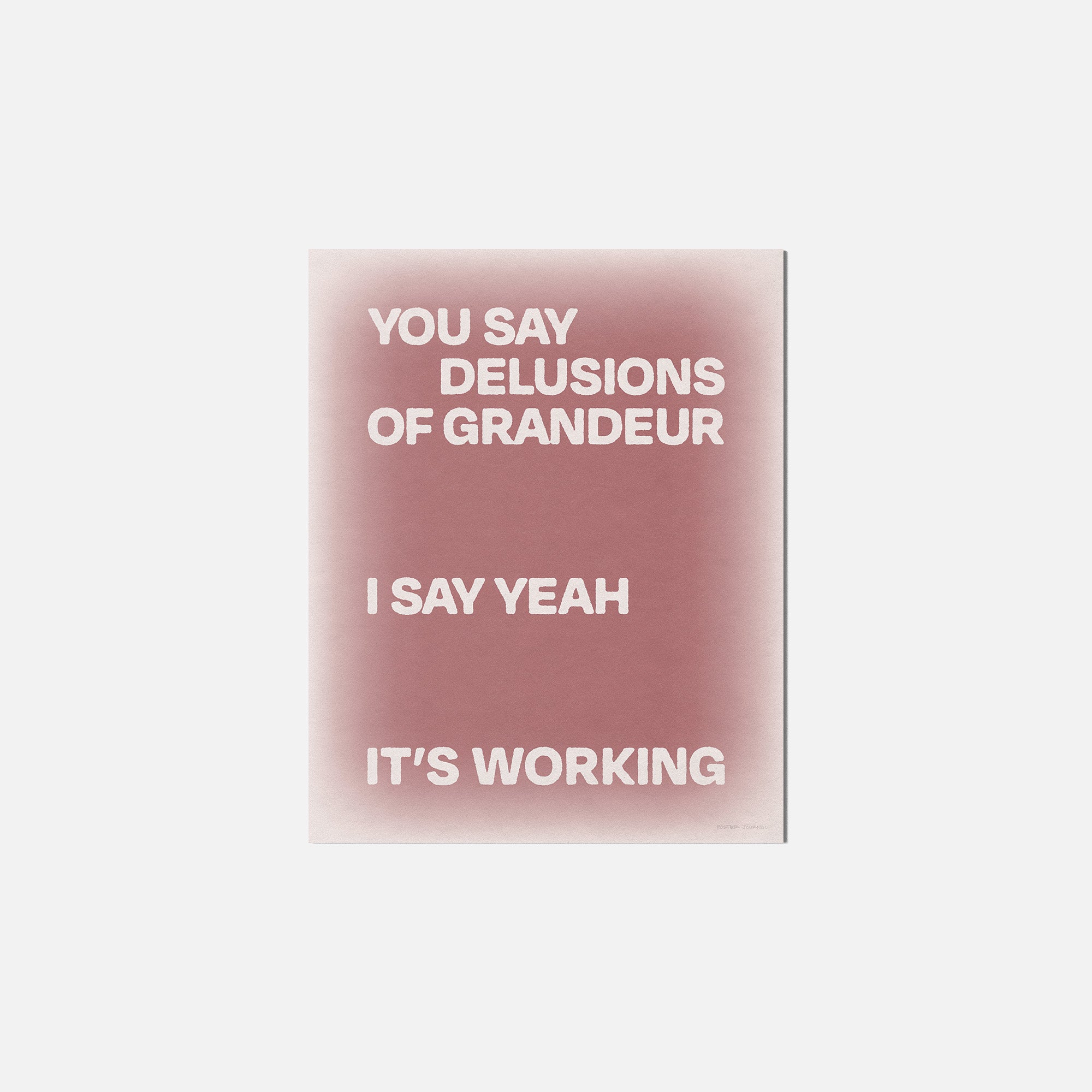 DELUSIONS PRINT