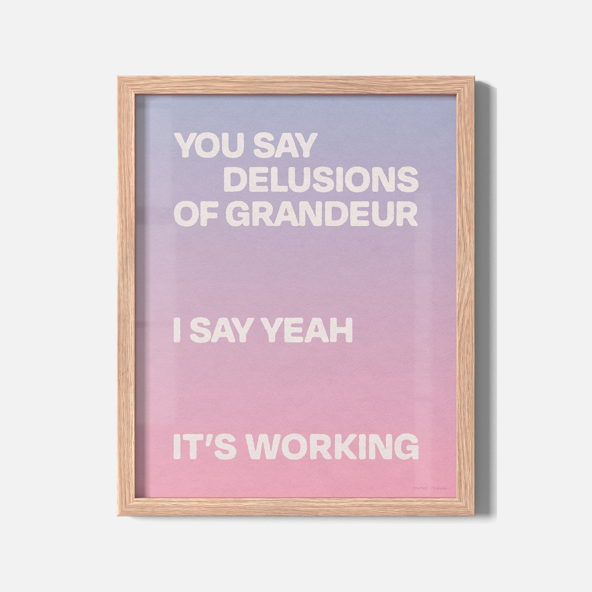 DELUSIONS PRINT
