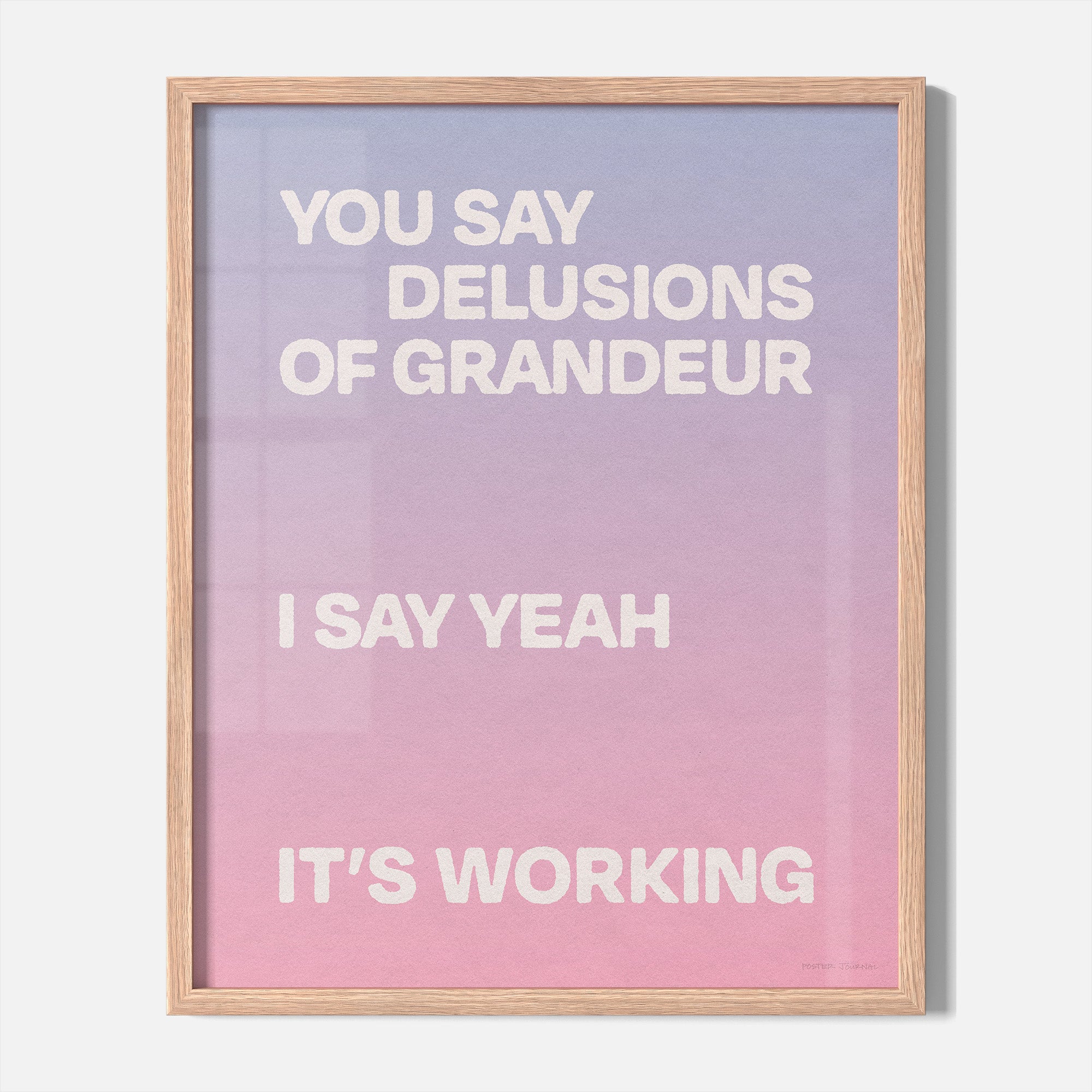 DELUSIONS PRINT