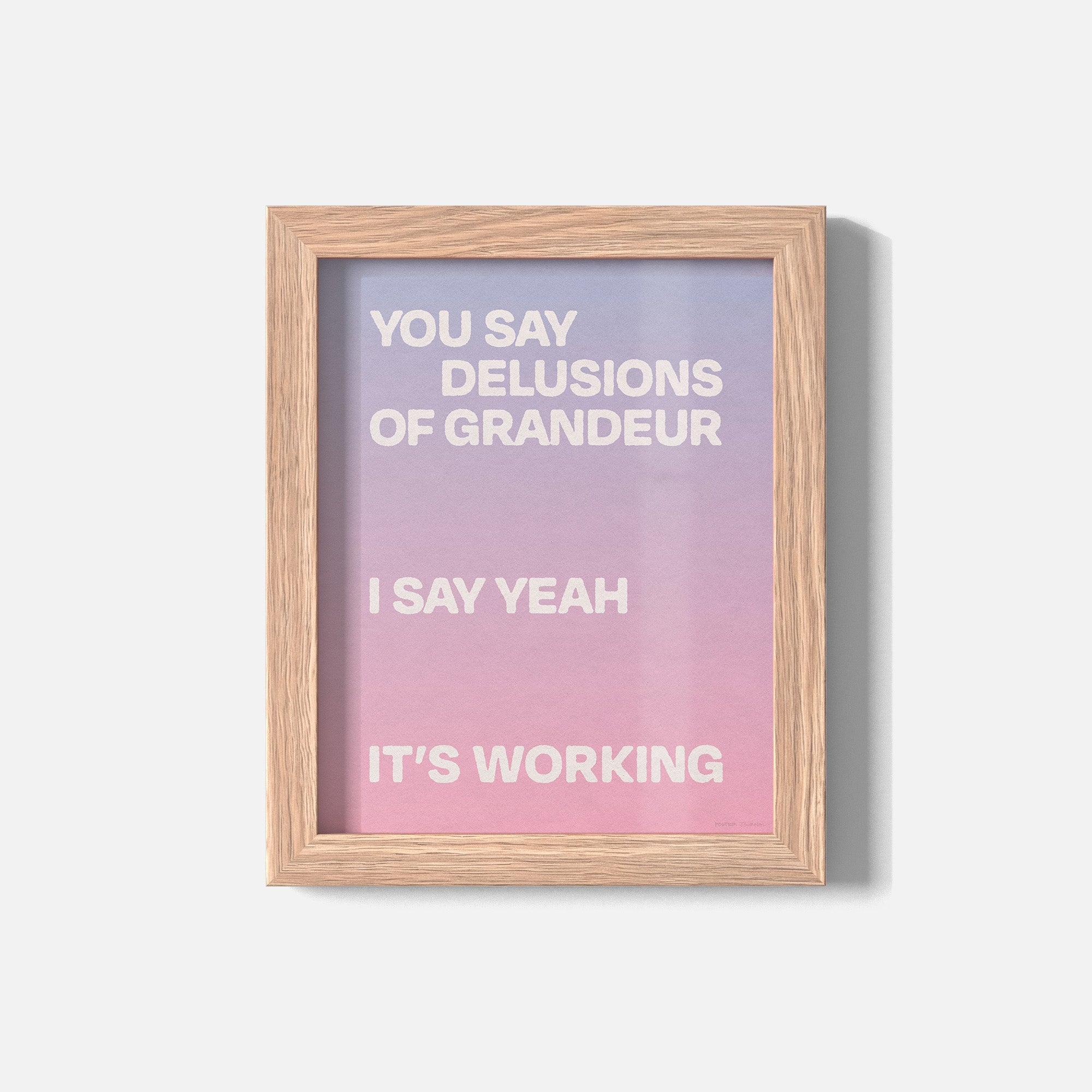 DELUSIONS PRINT