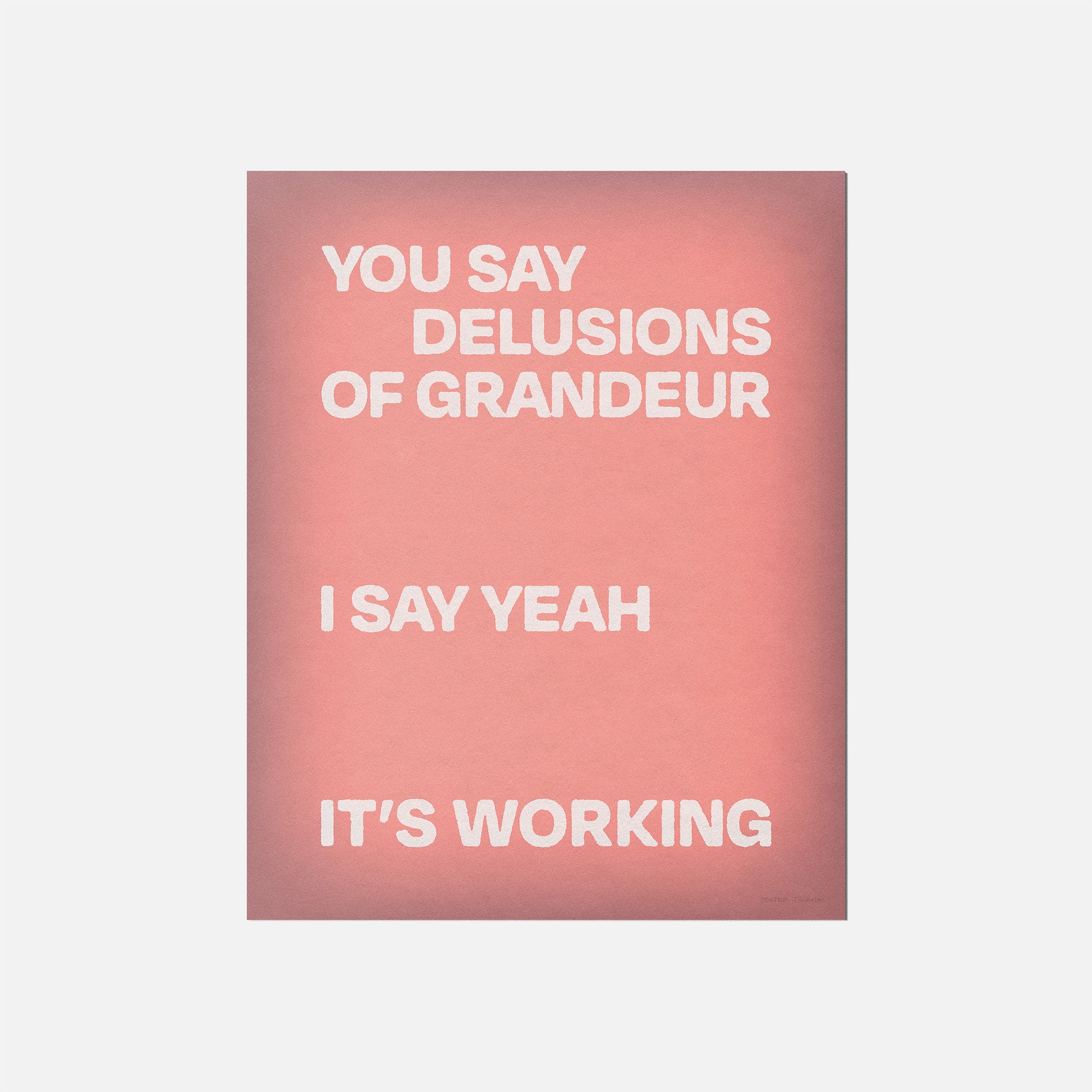 DELUSIONS PRINT