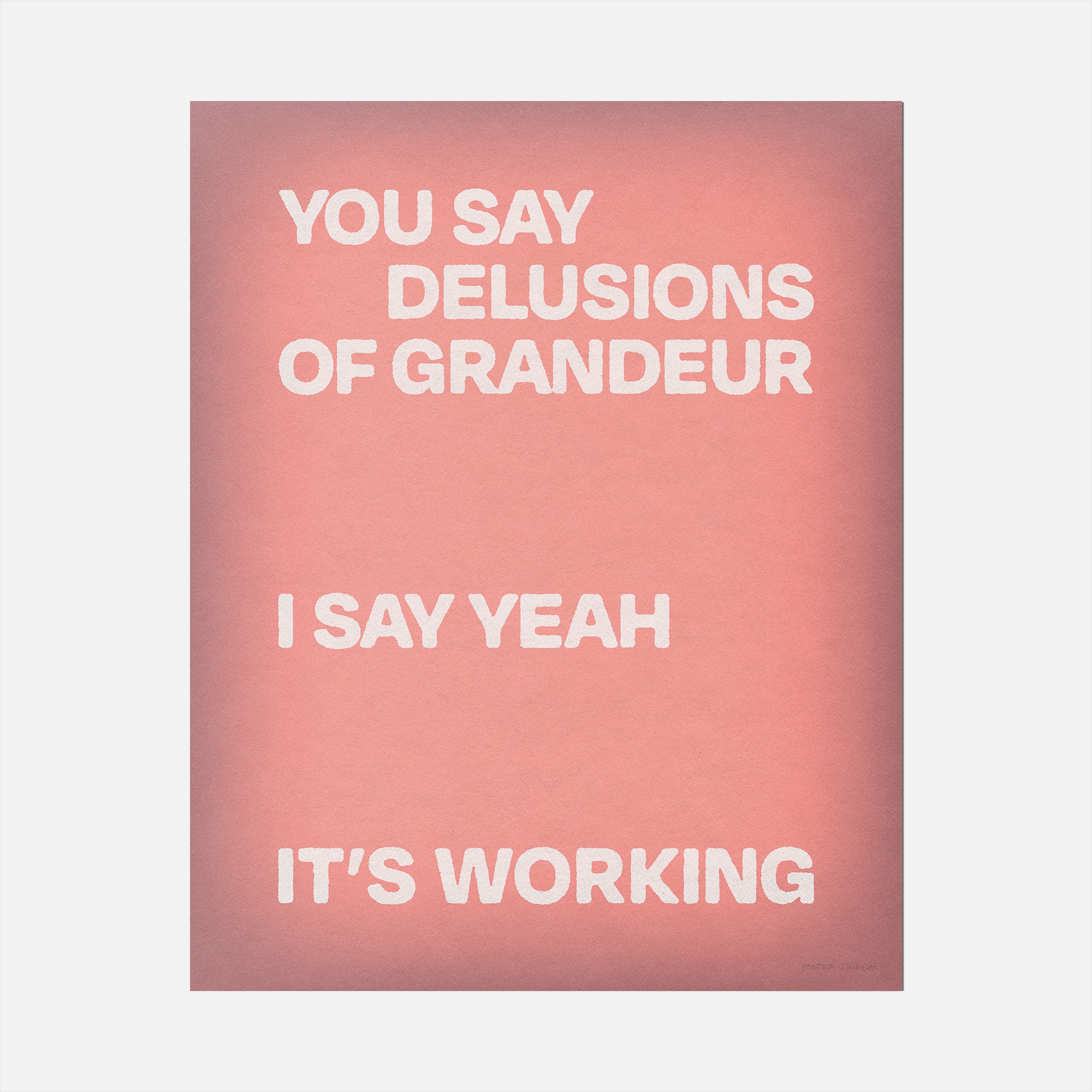 DELUSIONS PRINT