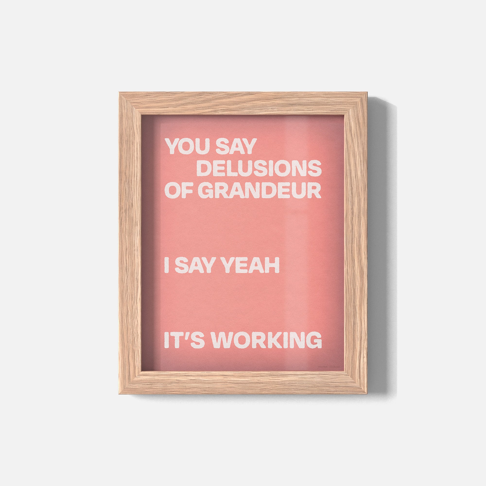 DELUSIONS PRINT