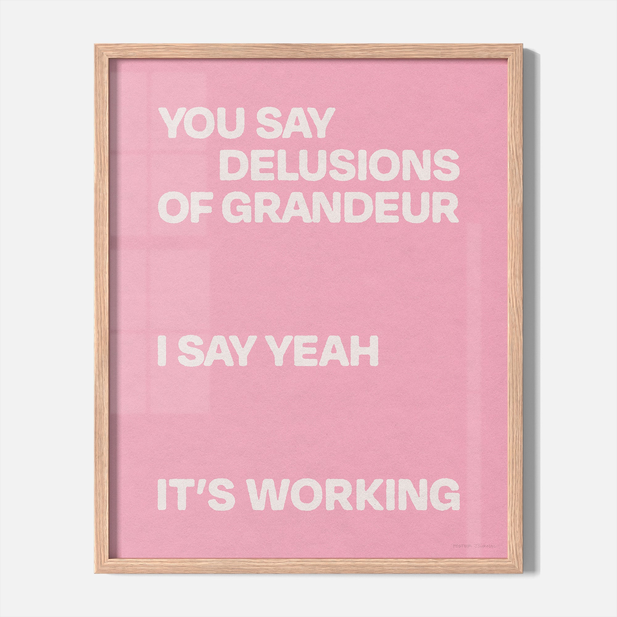 DELUSIONS PRINT