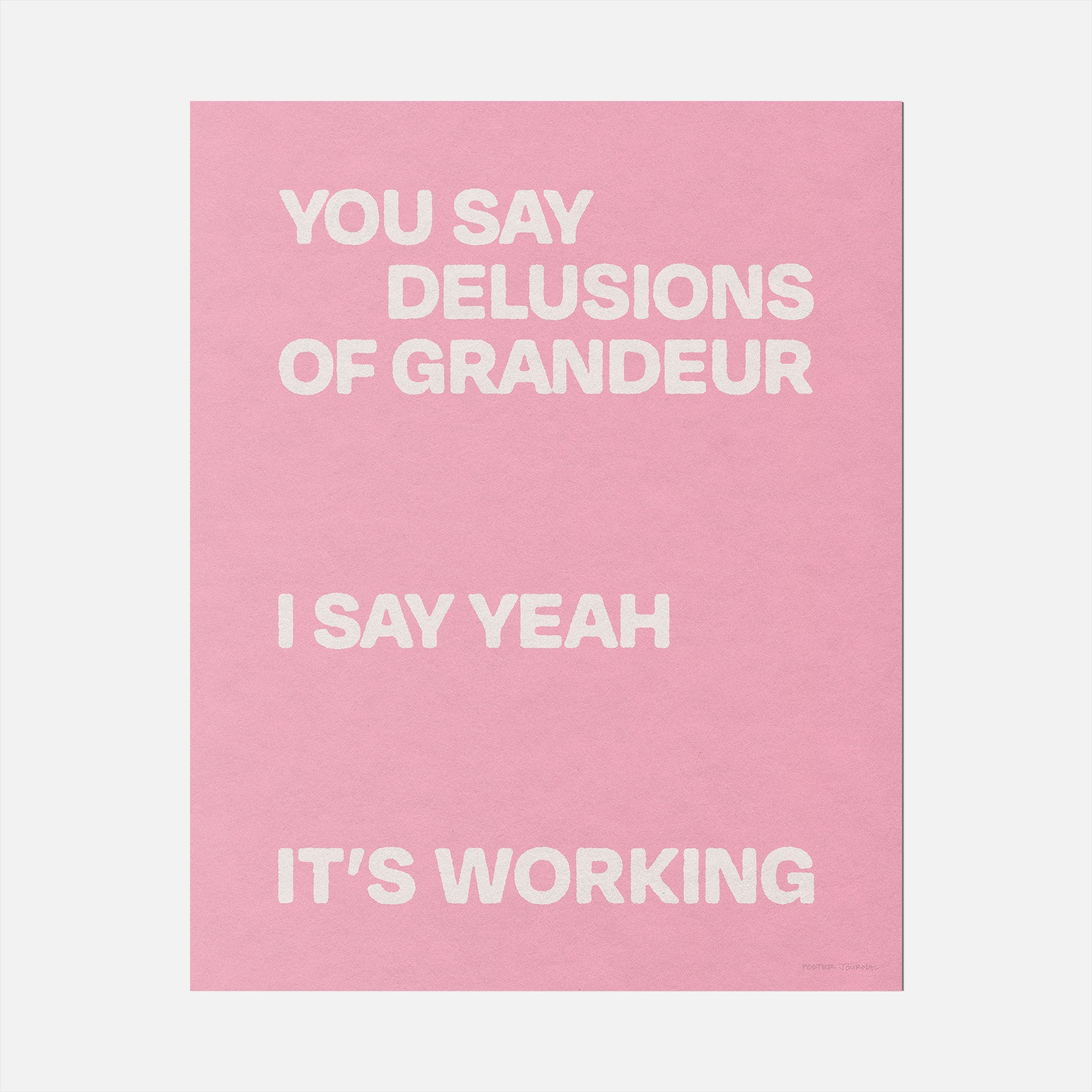 DELUSIONS PRINT